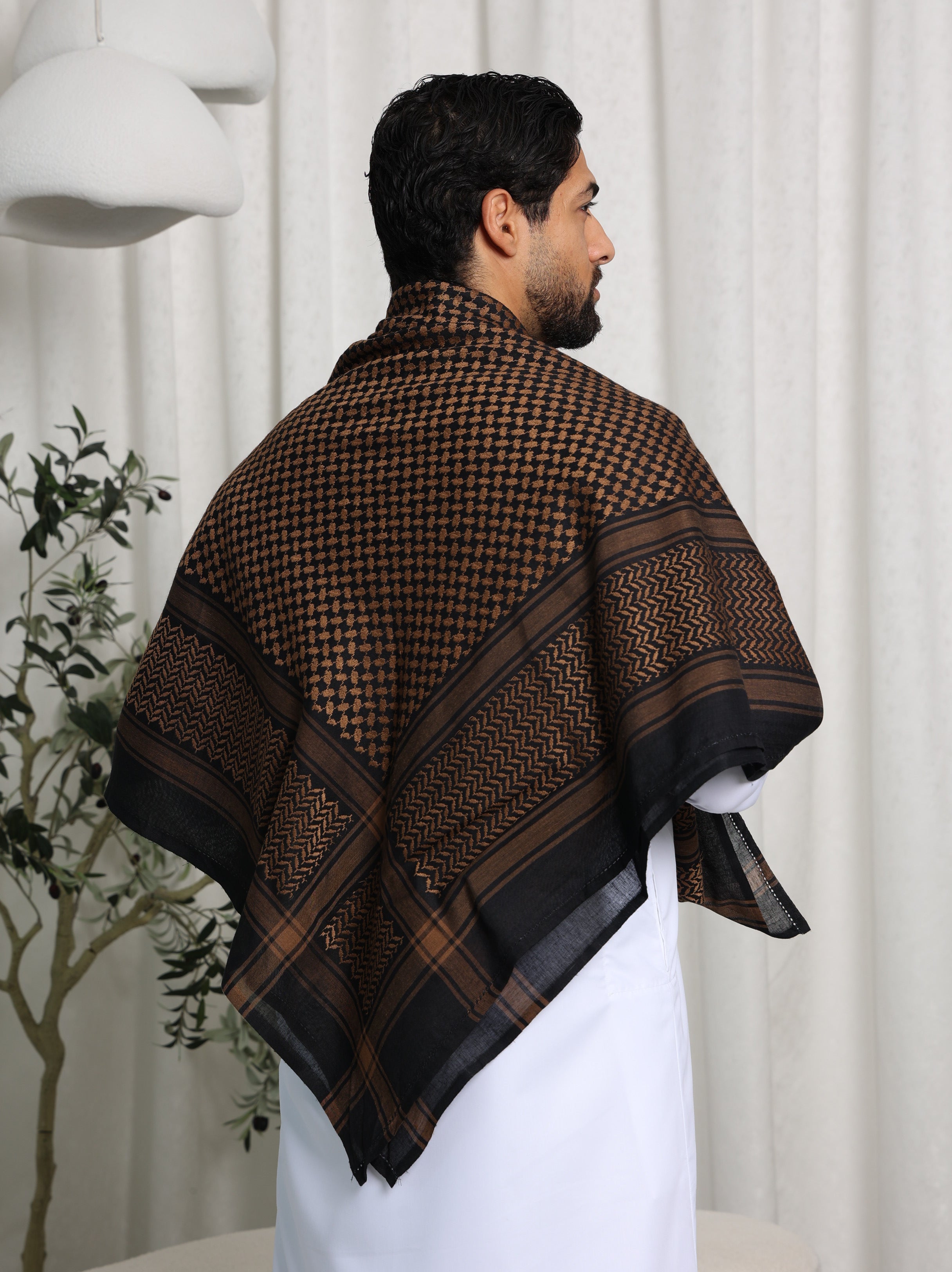 Black & Gold Shemagh