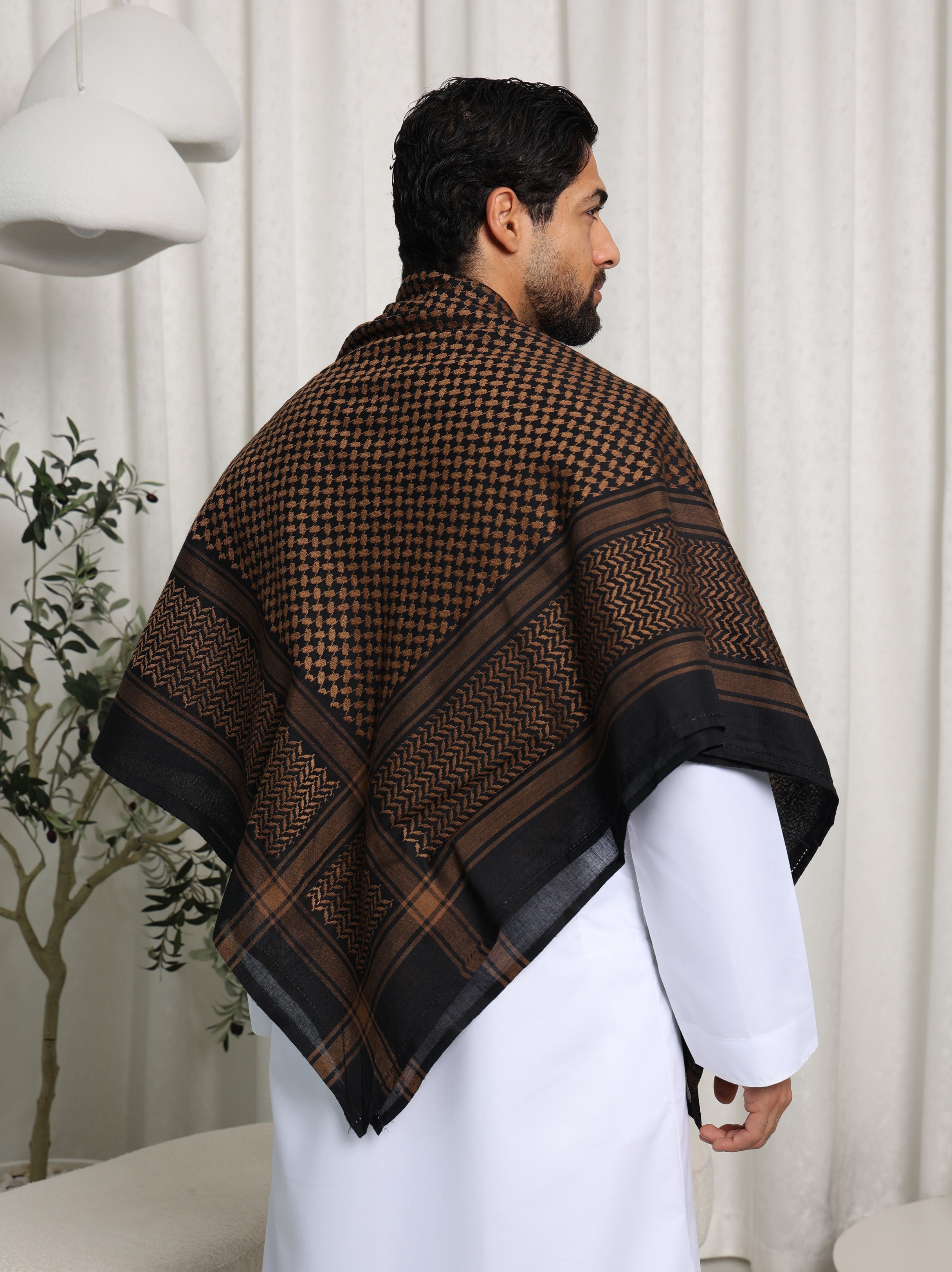 Black & Gold Shemagh