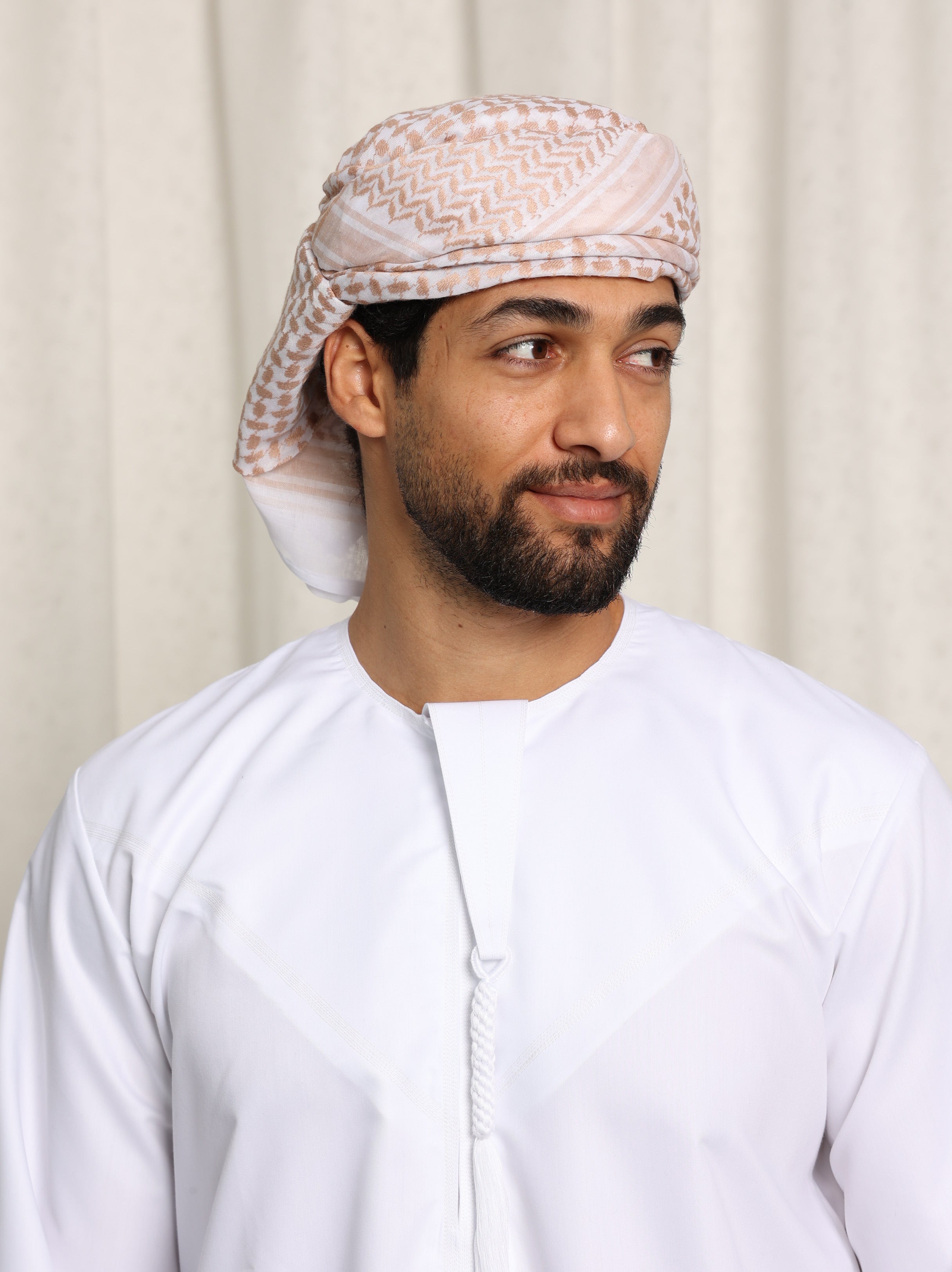 Ready Made Pre-Wrapped & Stitched Shemagh