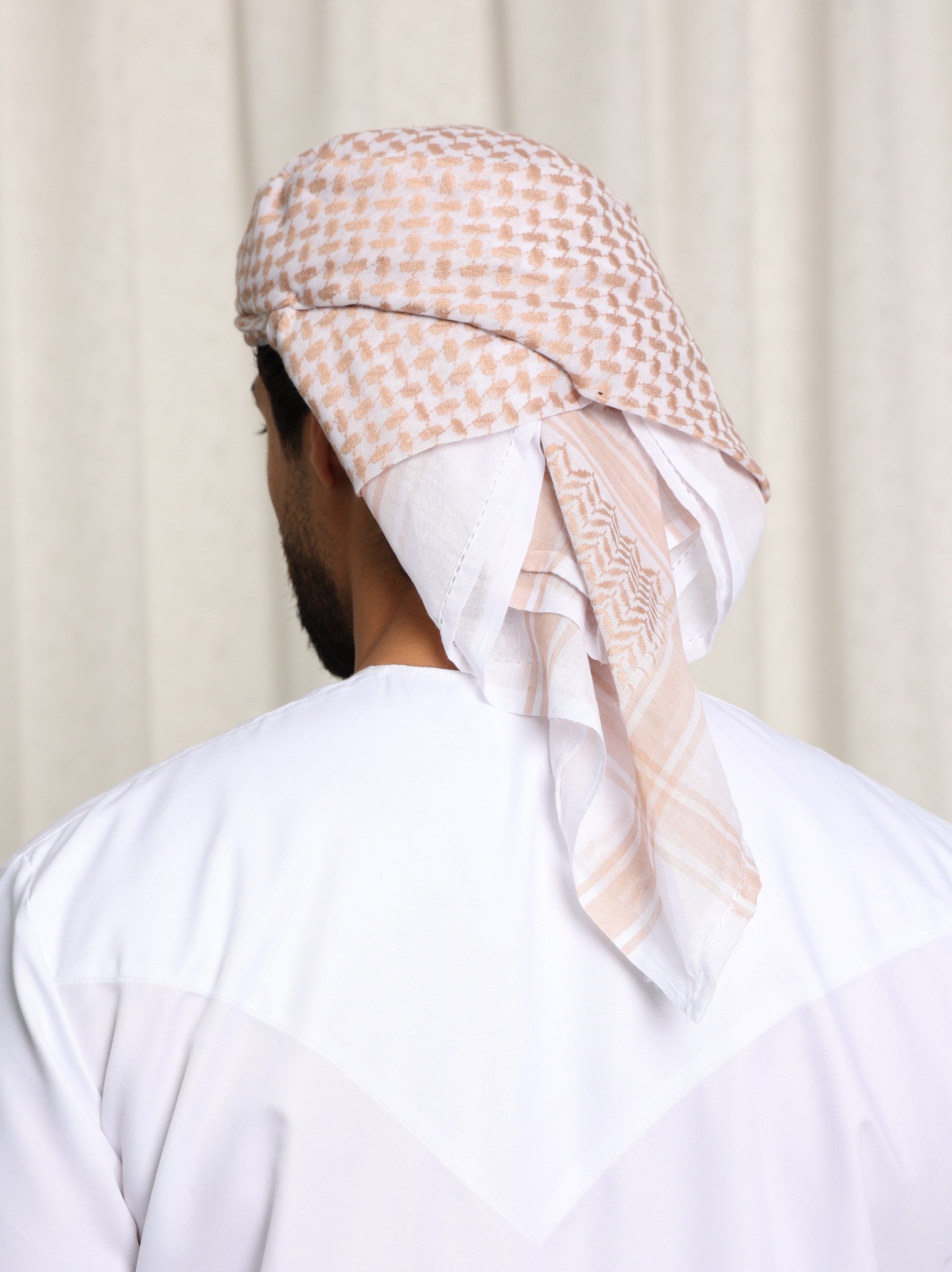 Ready Made Pre-Wrapped & Stitched Shemagh