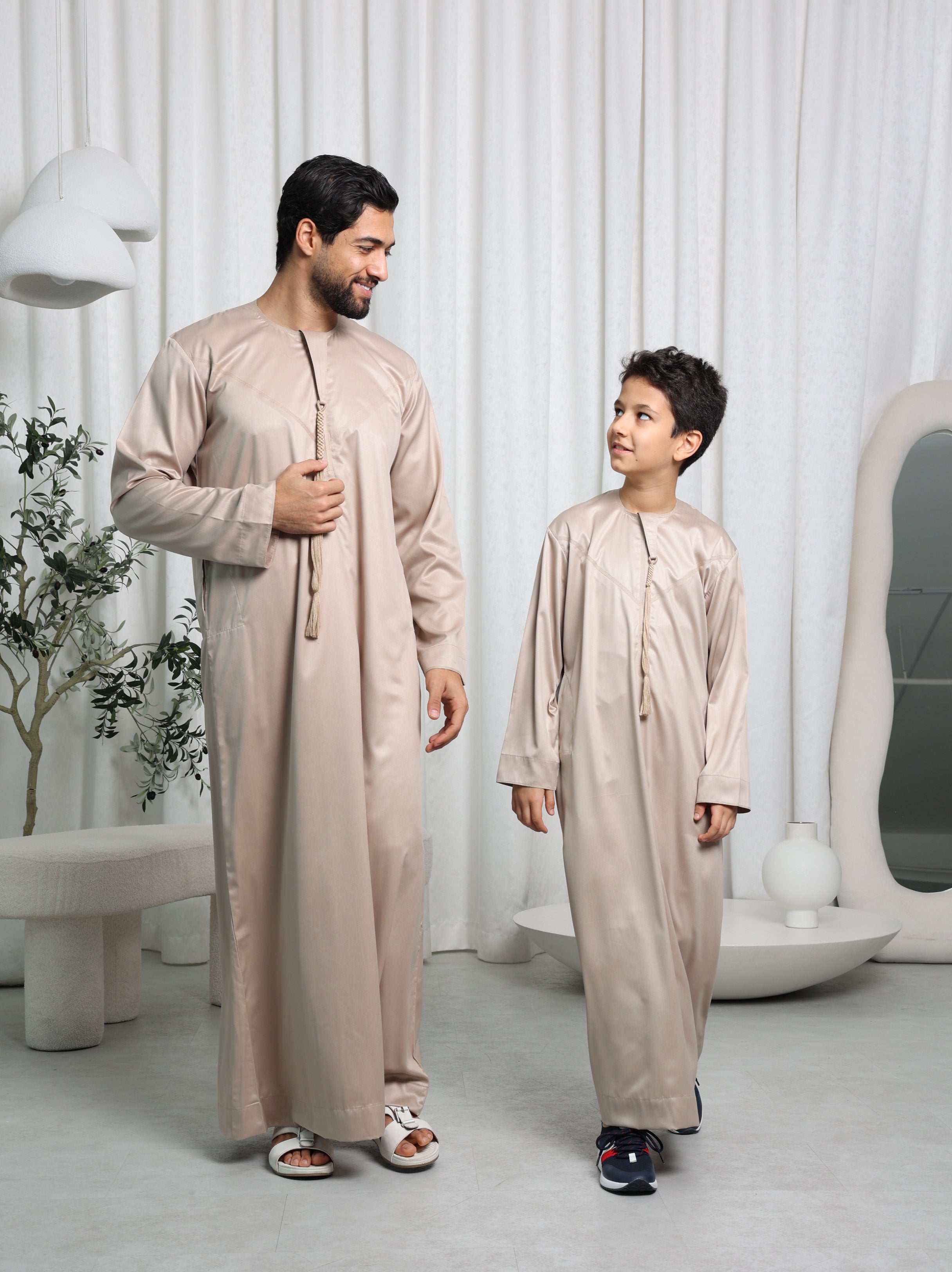 Kids Desert Beige Emirati Thobe