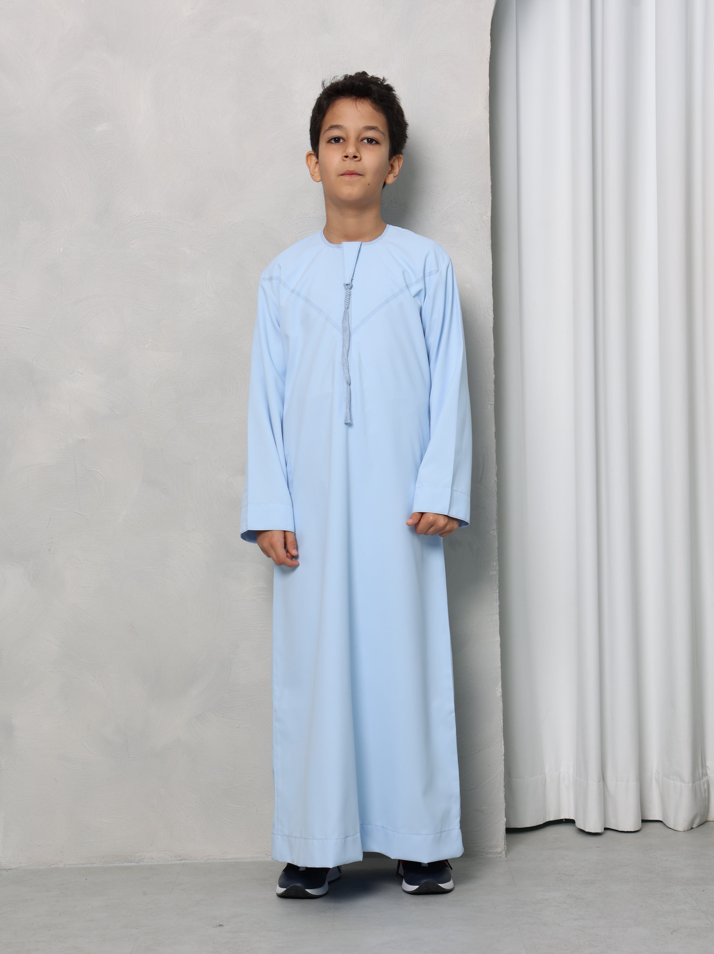 Boys Sky Blue Emirati Thobe