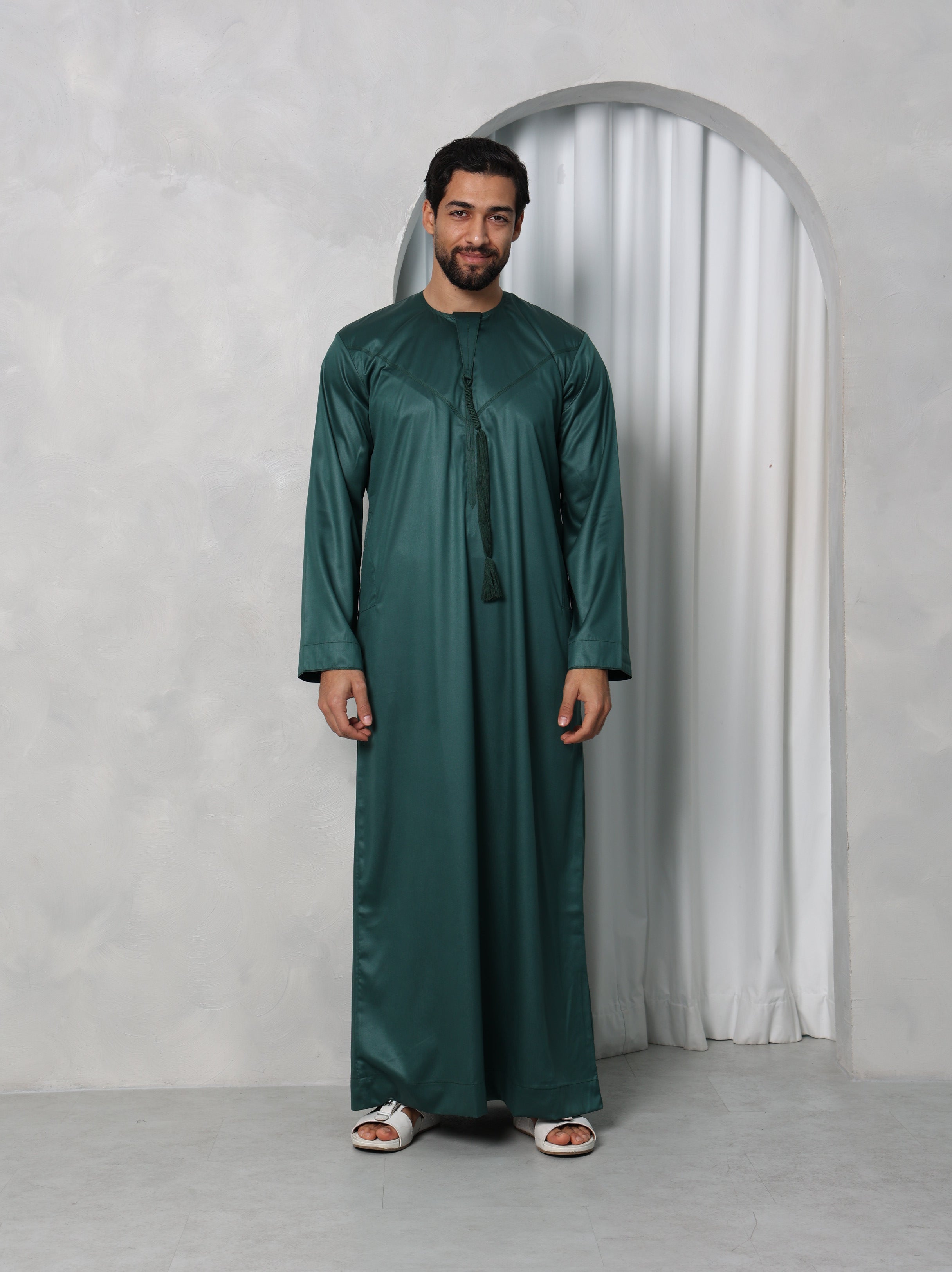 Forest Green Emirati Thobe
