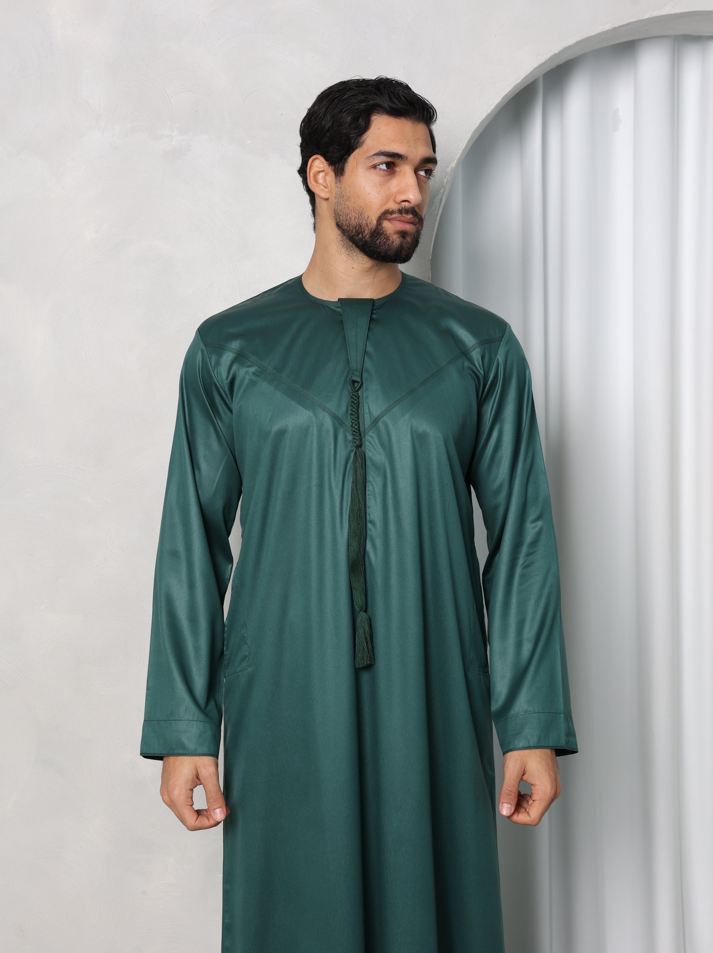 Forest Green Emirati Thobe