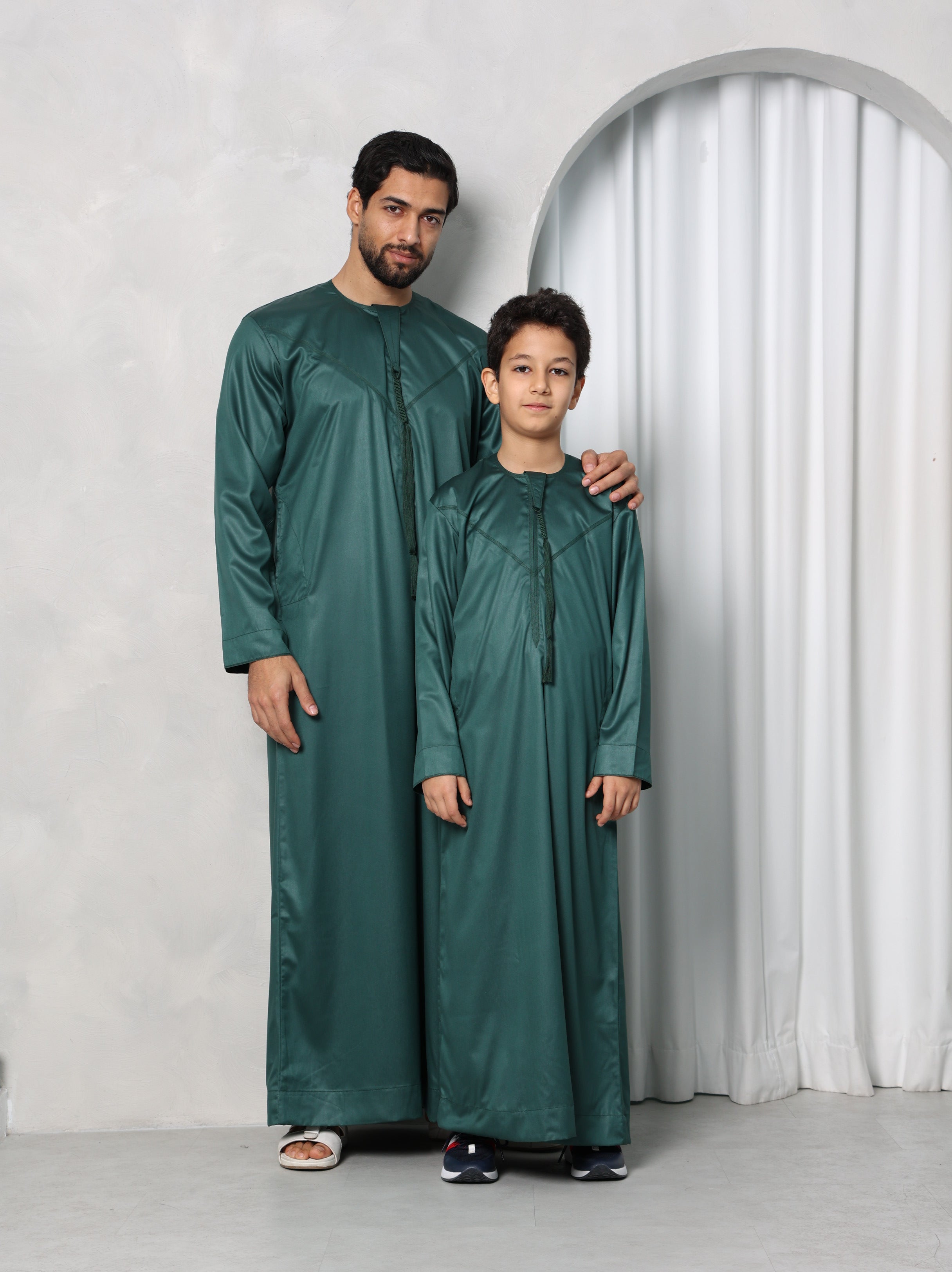 Forest Green Emirati Thobe