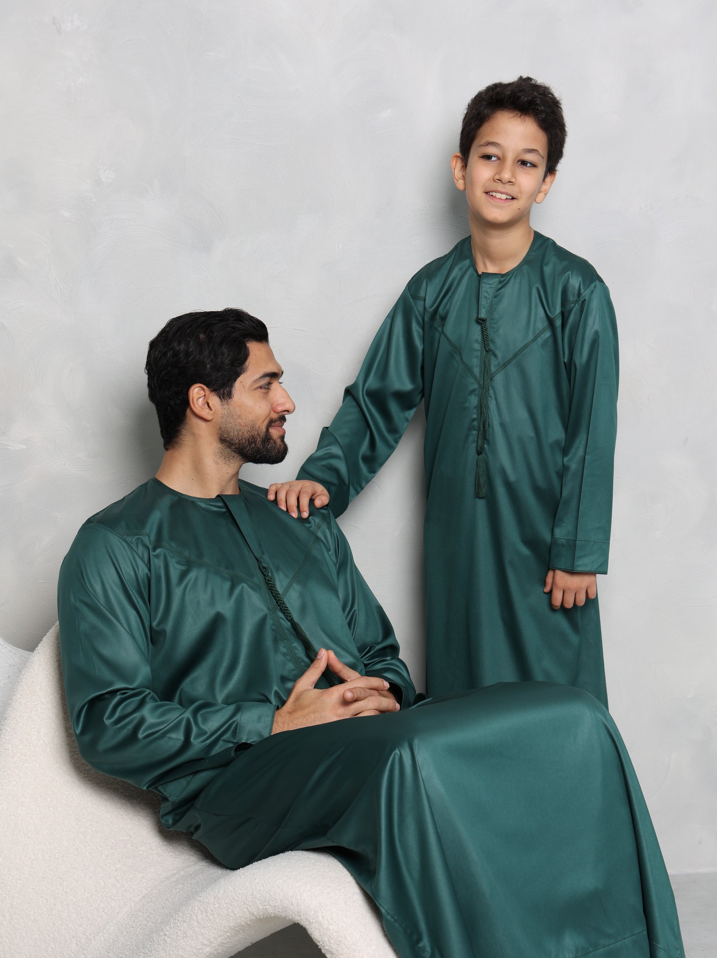 Forest Green Emirati Thobe