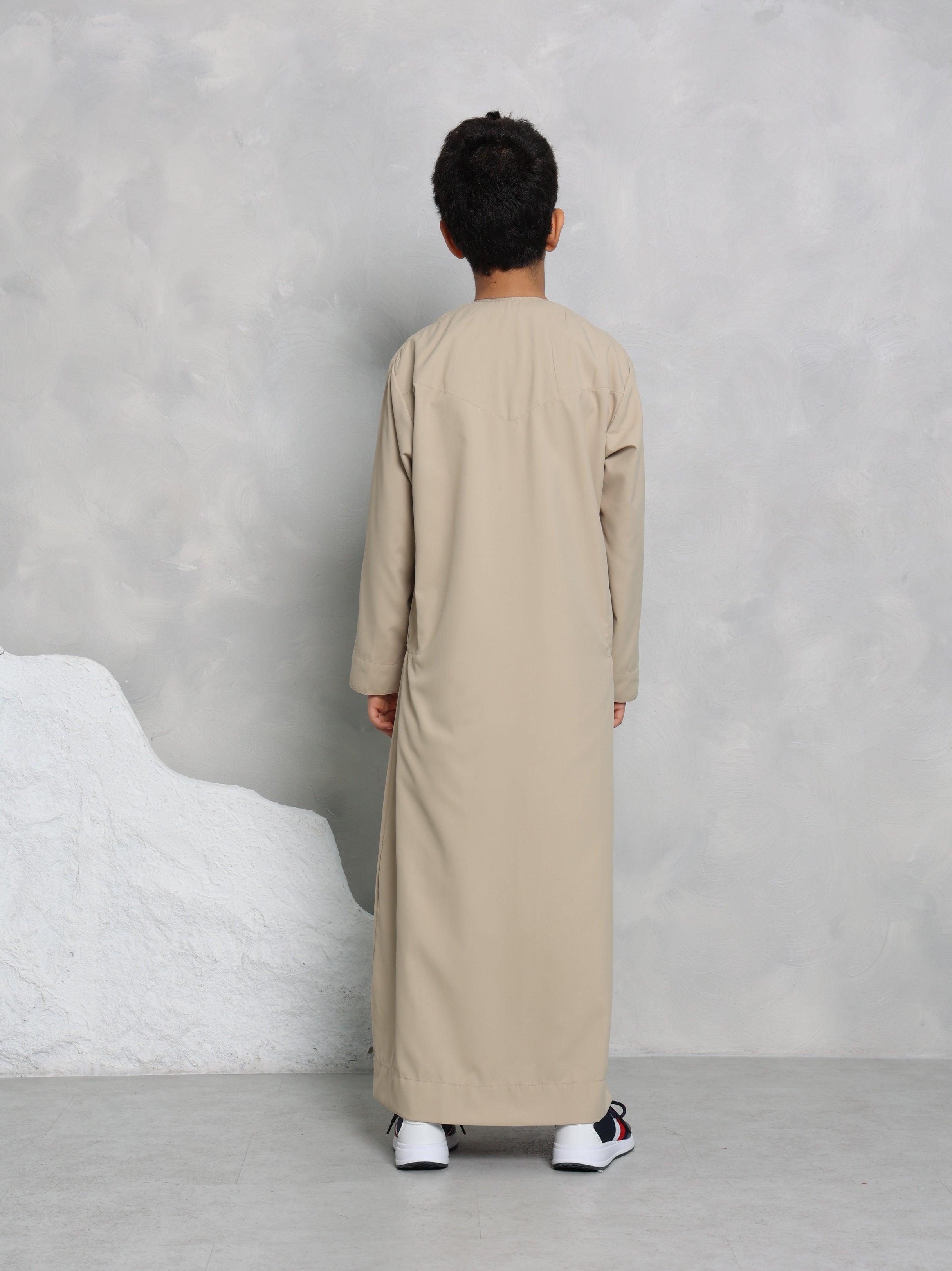 Boys Beige Emirati Thobe