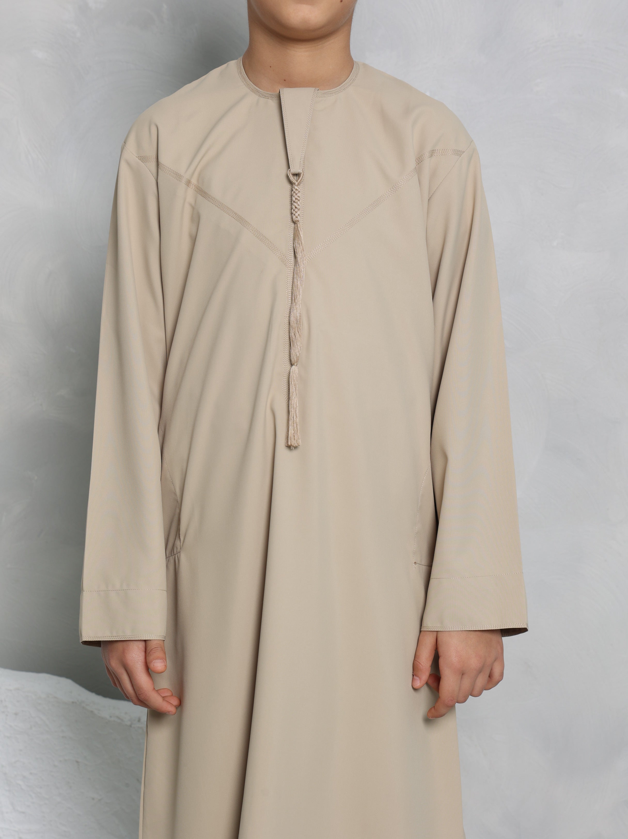 Boys Beige Emirati Thobe