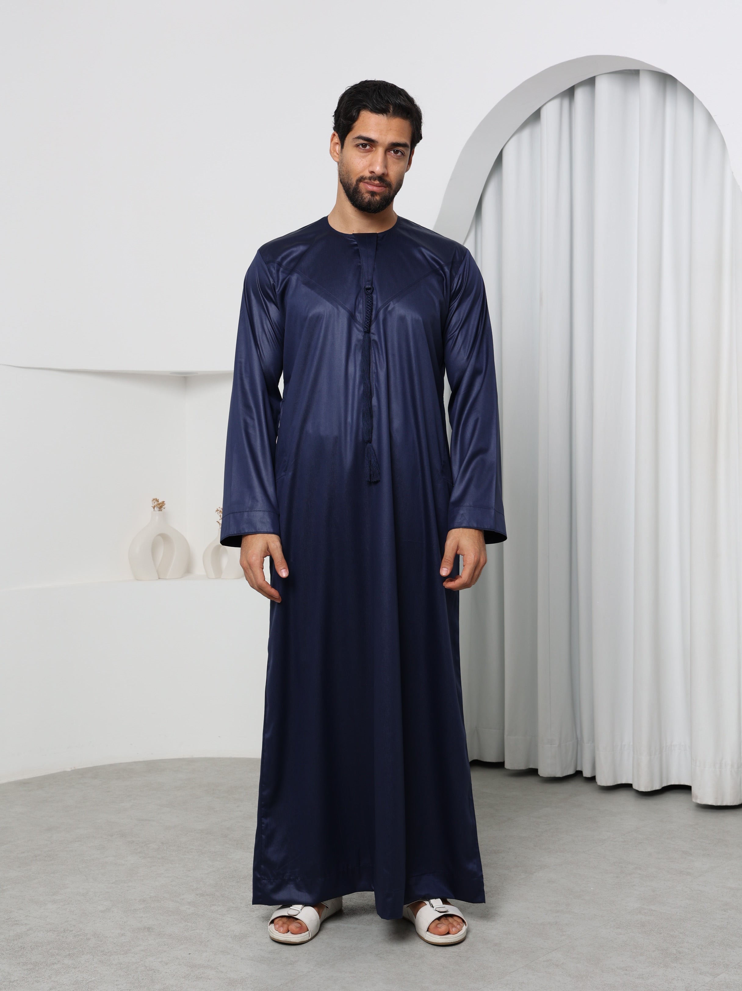Navy Emirati Thobe