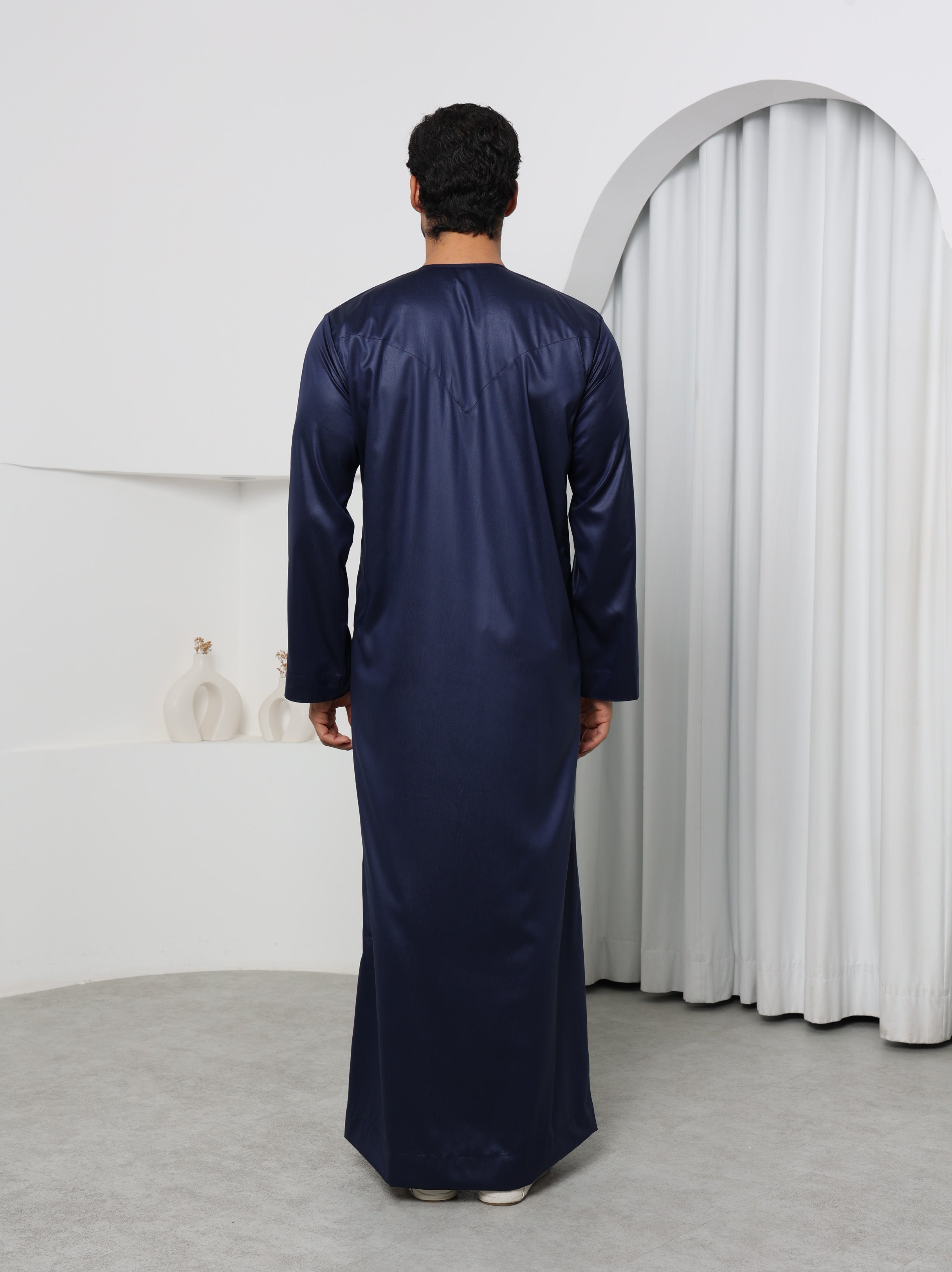 Navy Emirati Thobe