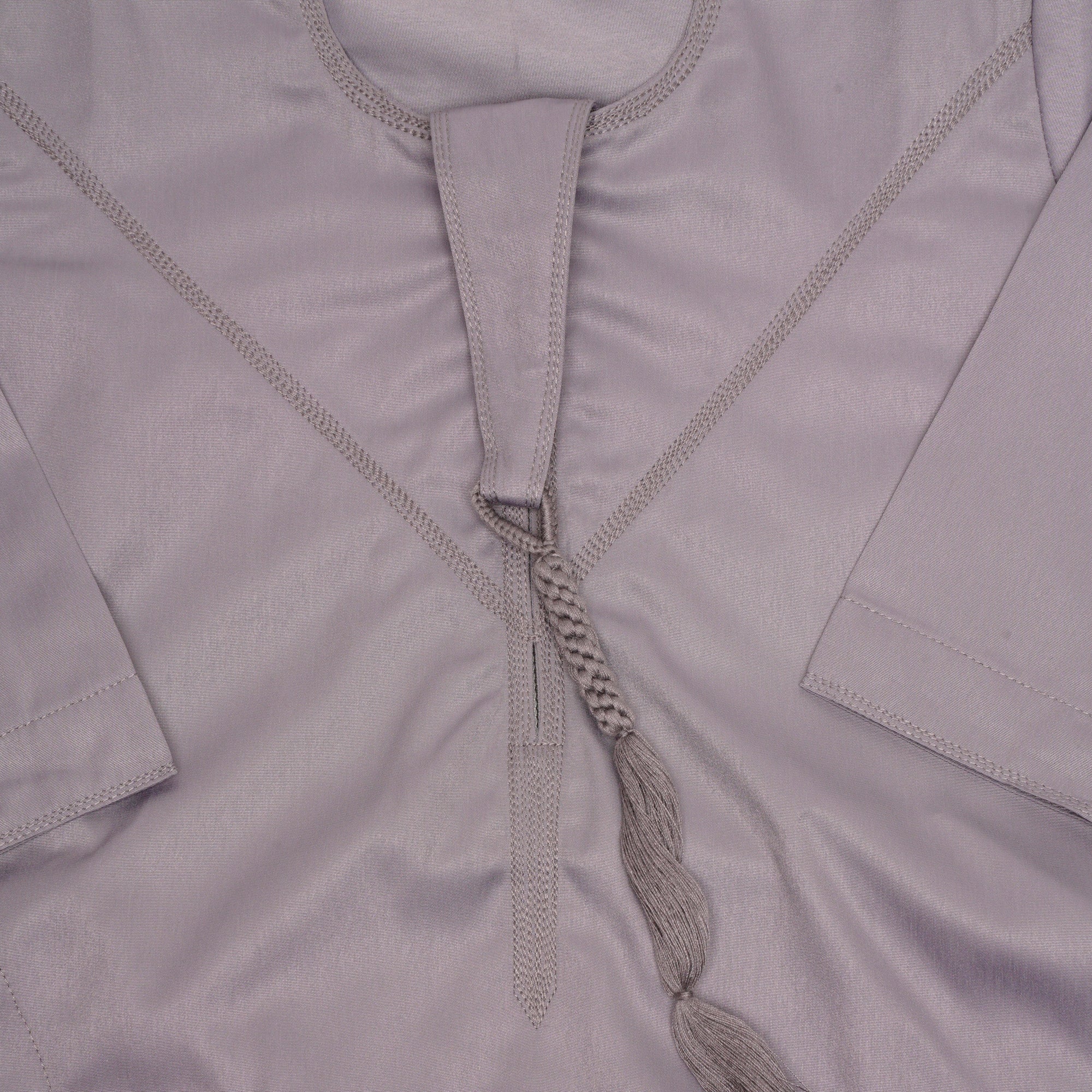 Steel Grey Baby Romper Thobe