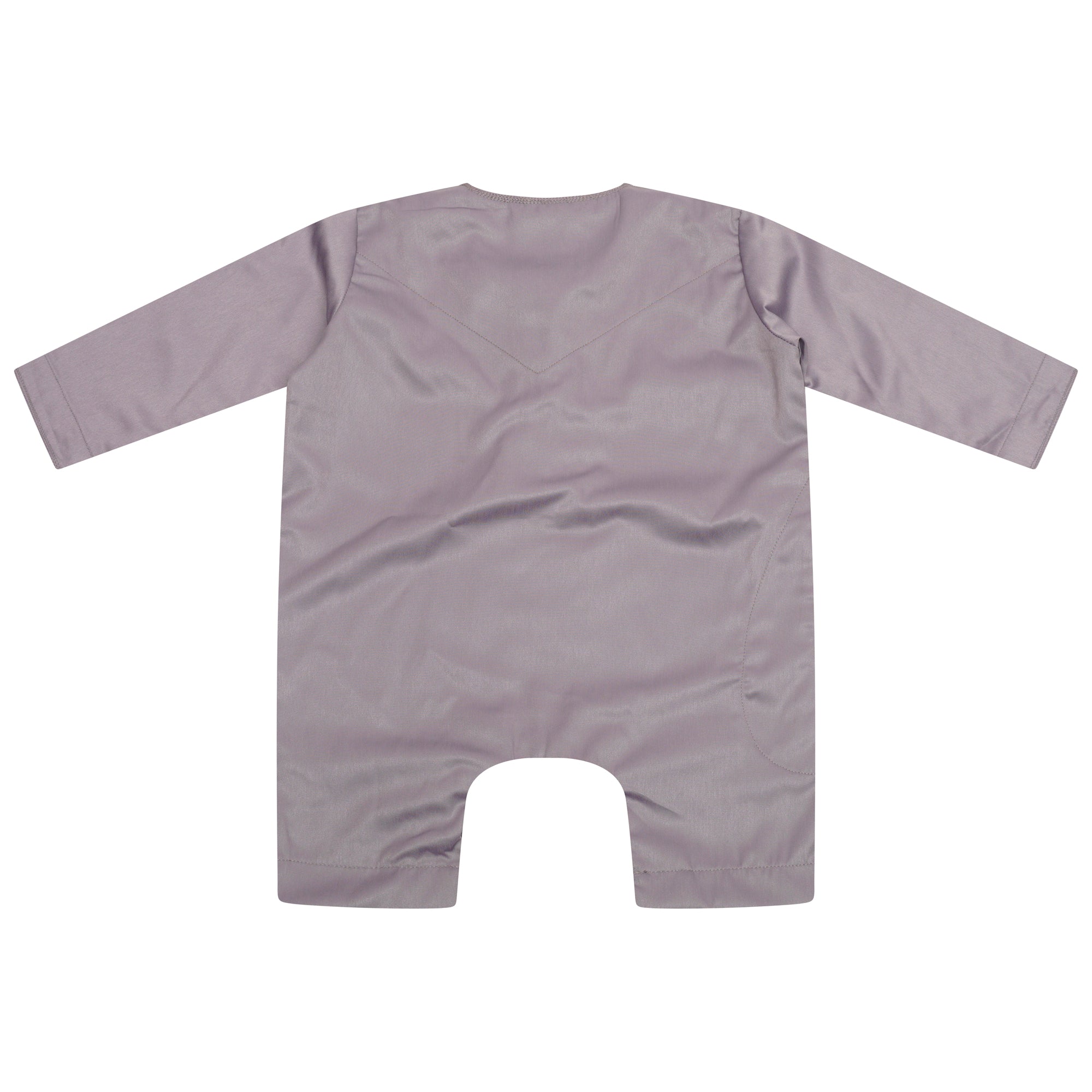 Steel Grey Baby Romper Thobe