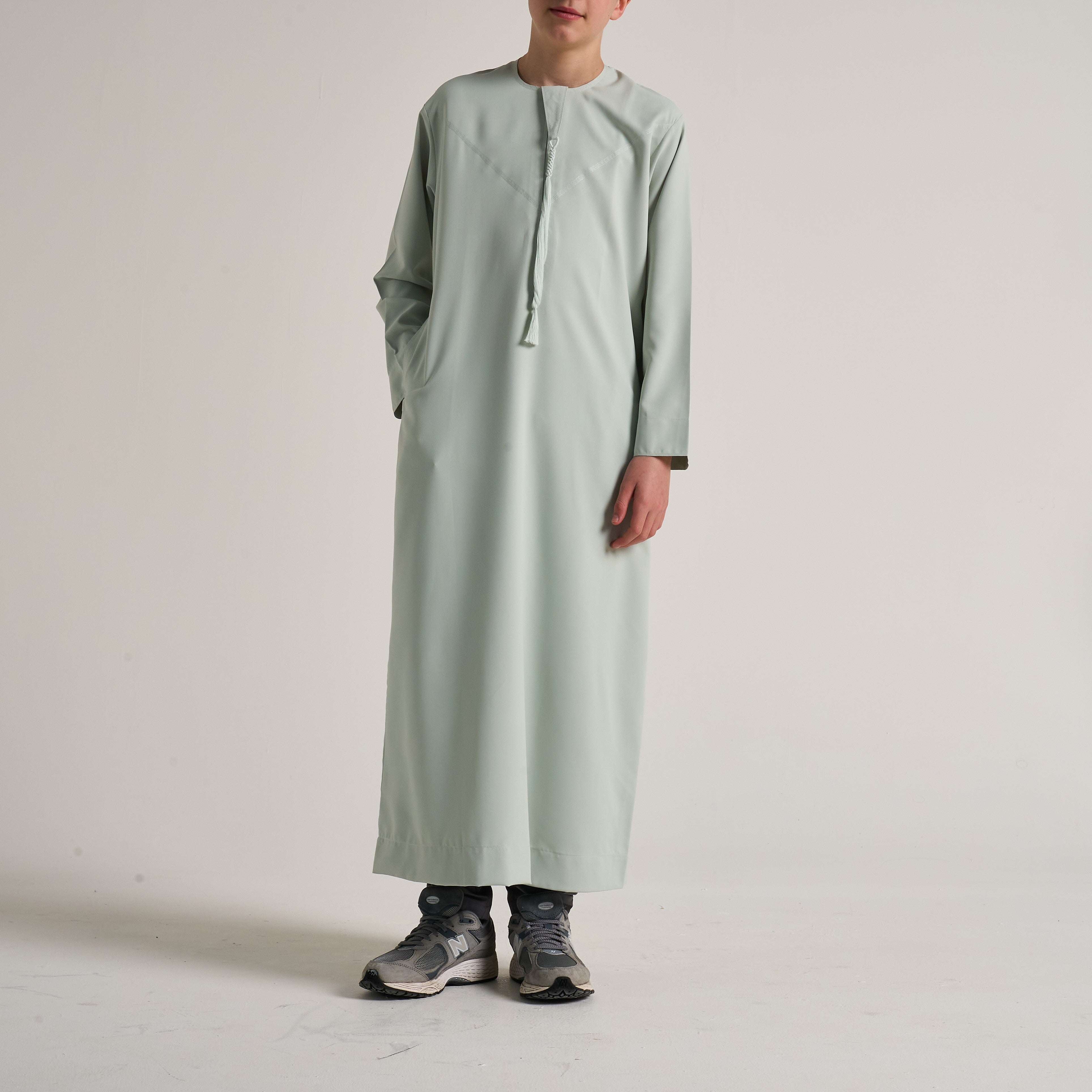 Boys Sage Green Emirati Thobe