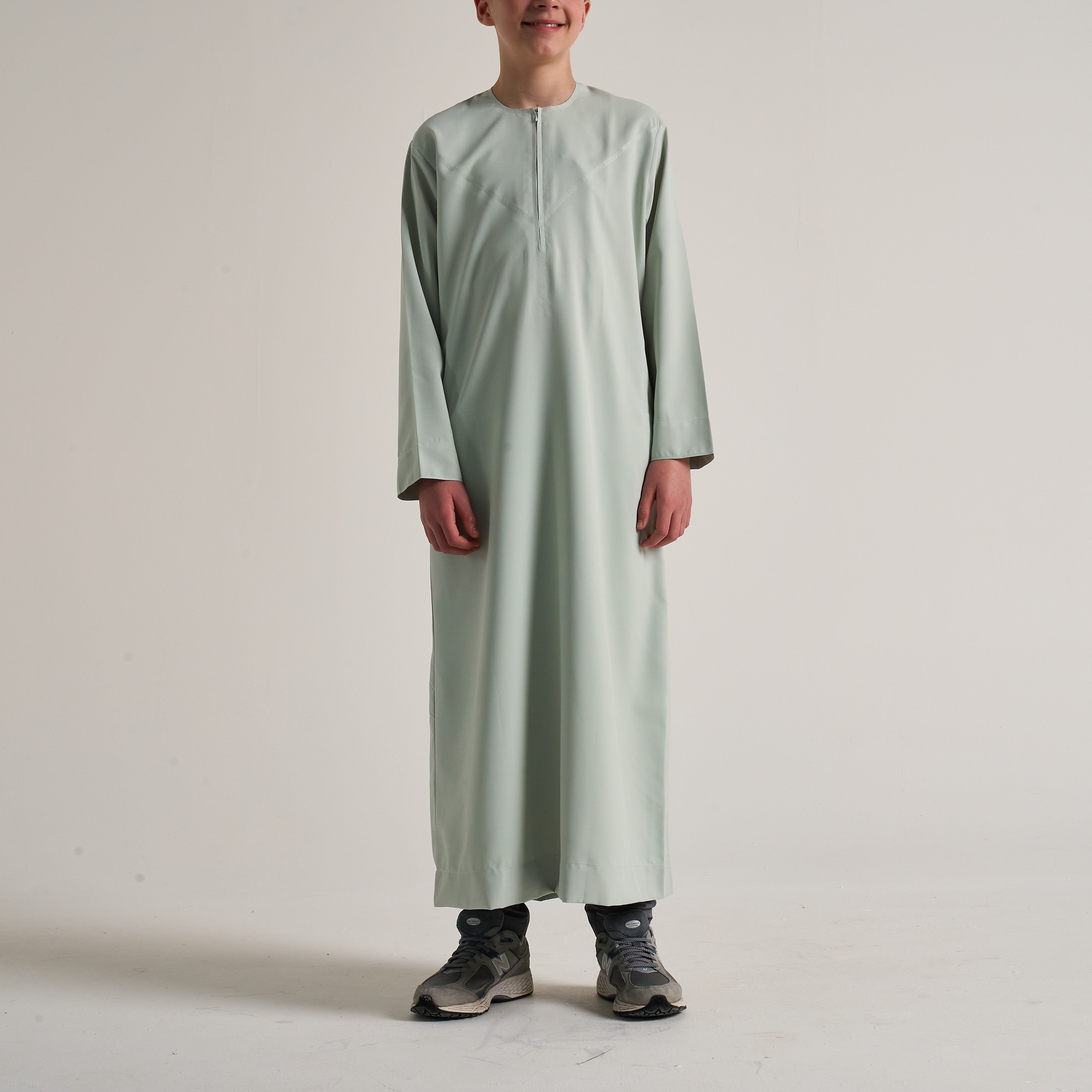 Boys Sage Green Emirati Thobe