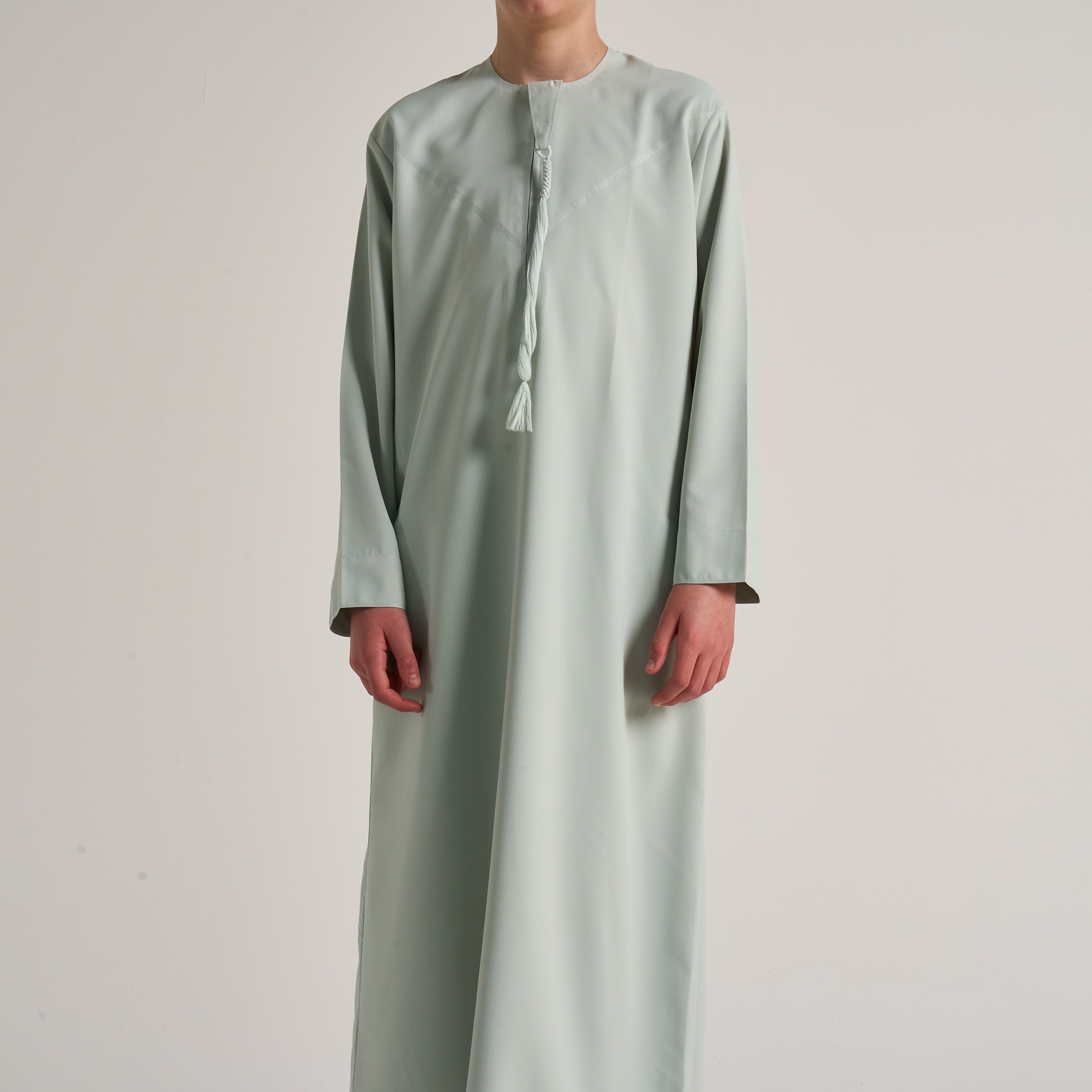 Boys Sage Green Emirati Thobe