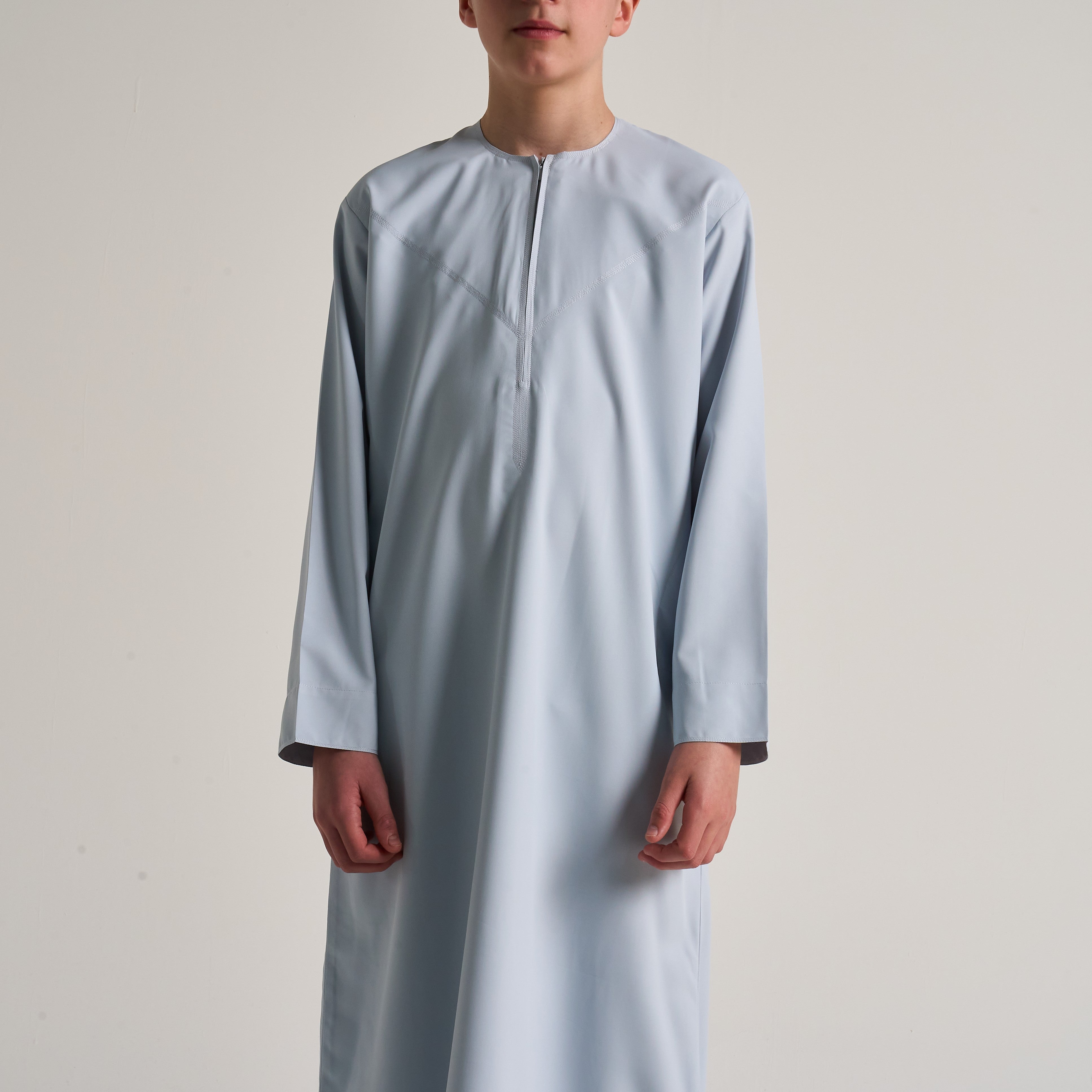 Boys Ice Blue Emirati Thobe