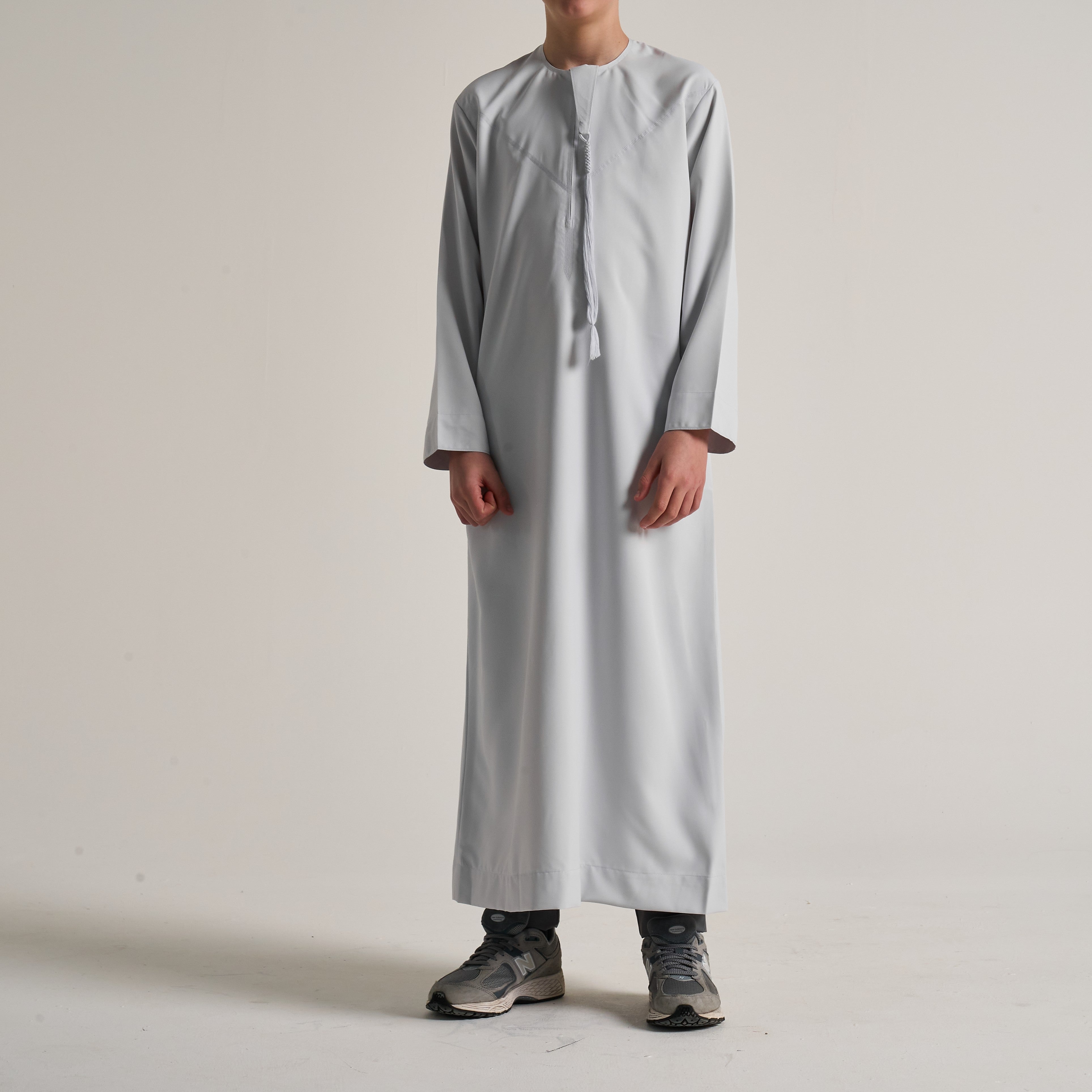 Boys Grey Emirati Thobe