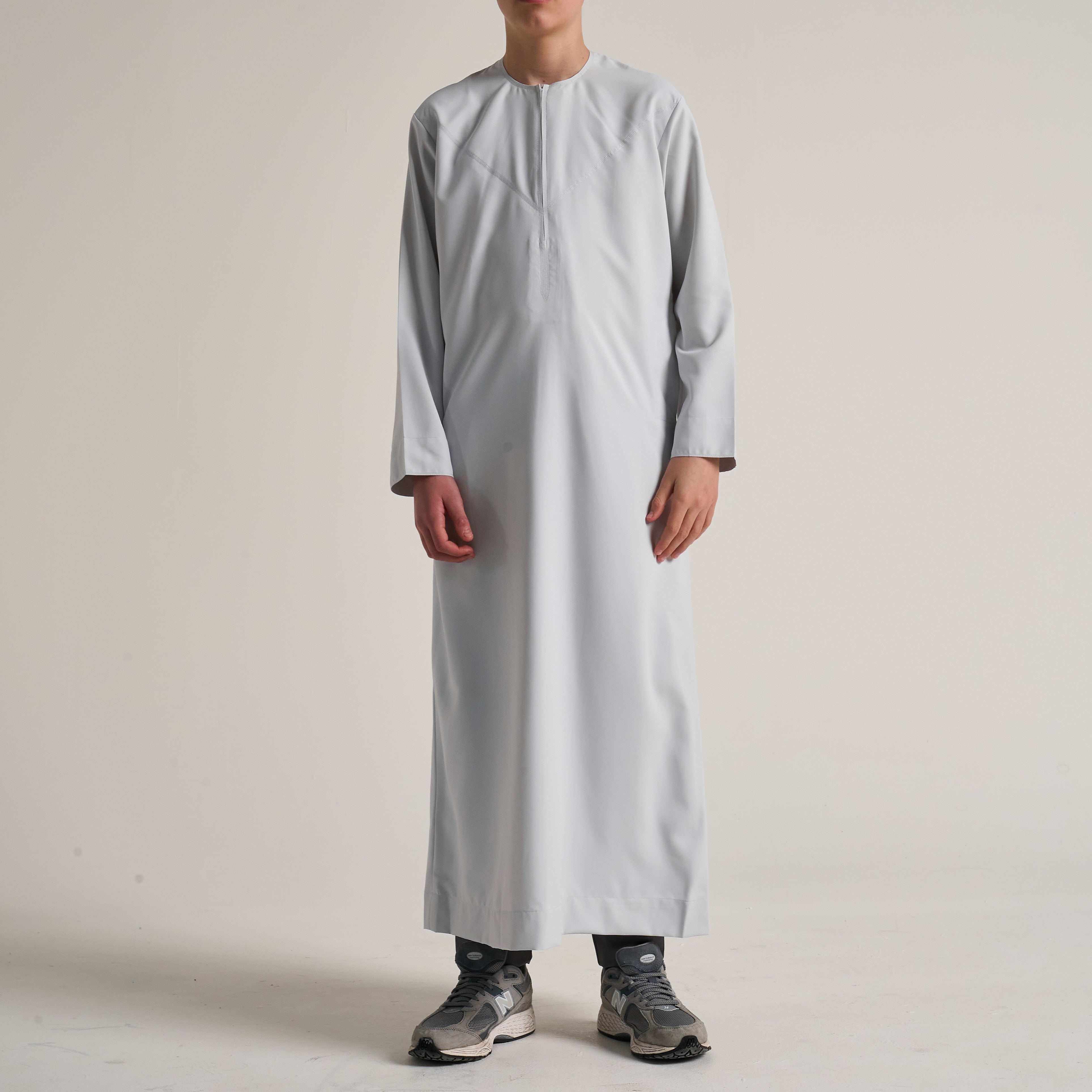 Boys Grey Emirati Thobe