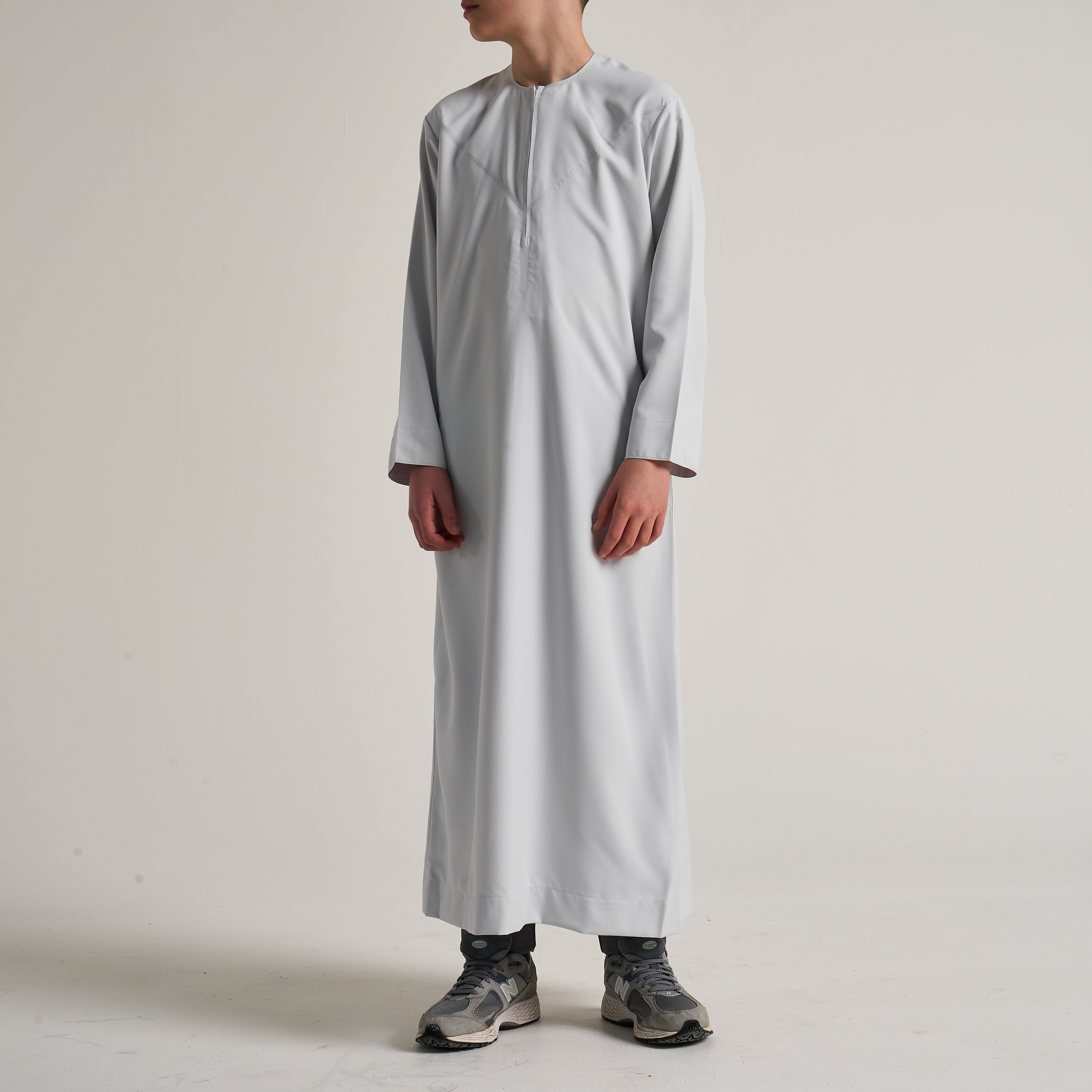 Boys Grey Emirati Thobe