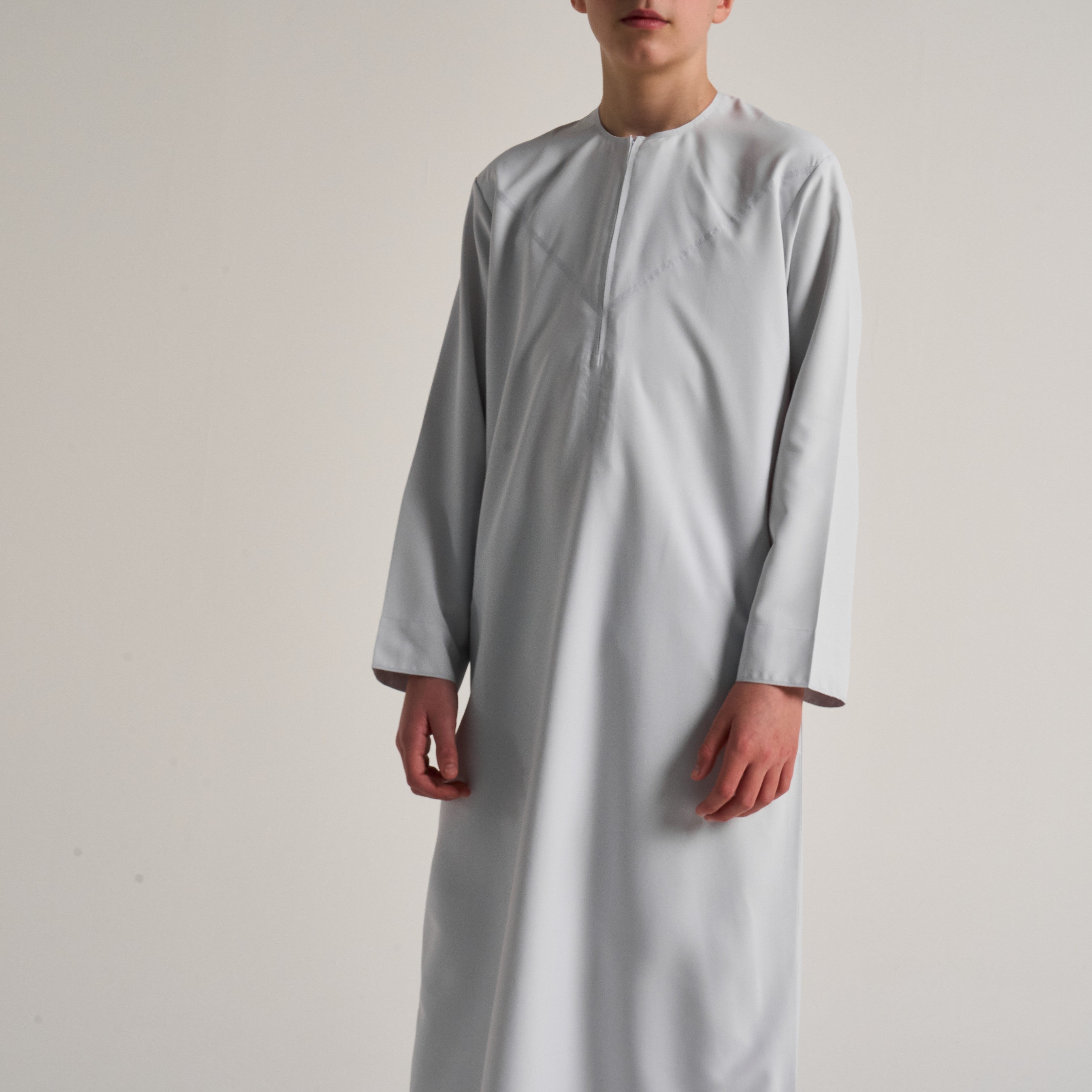 Boys Grey Emirati Thobe