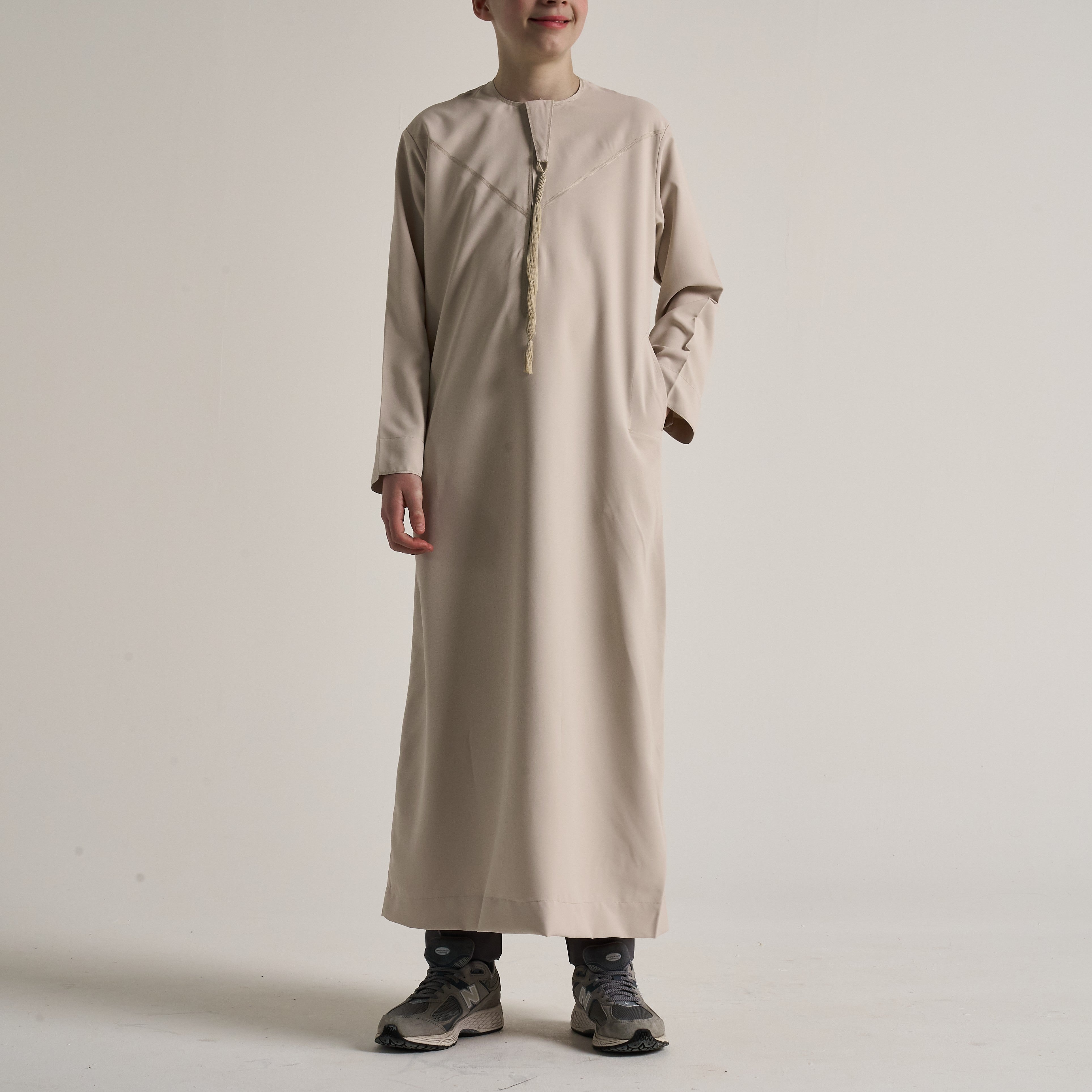Boys Beige Emirati Thobe
