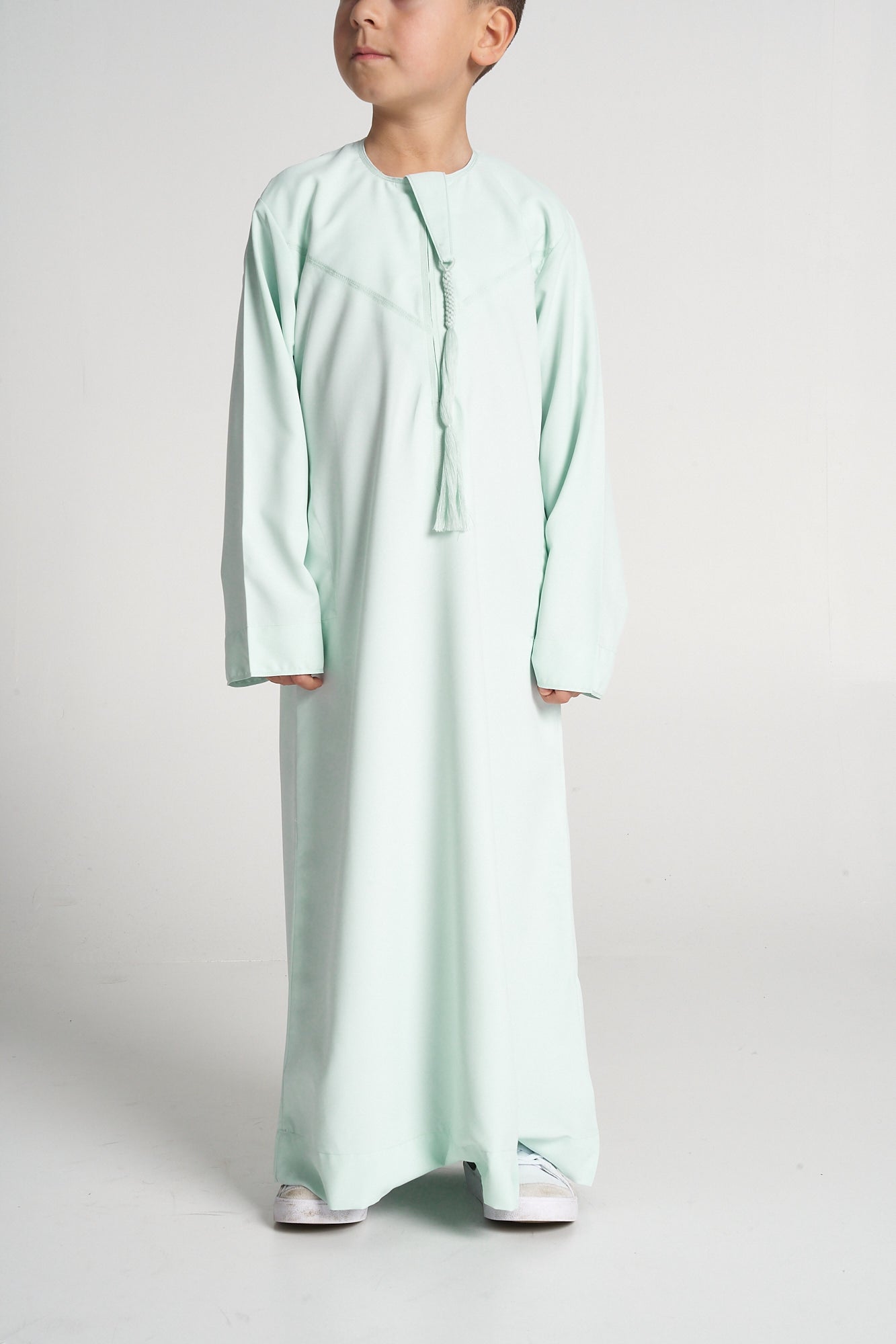 Kids Pistachio Emirati Thobe