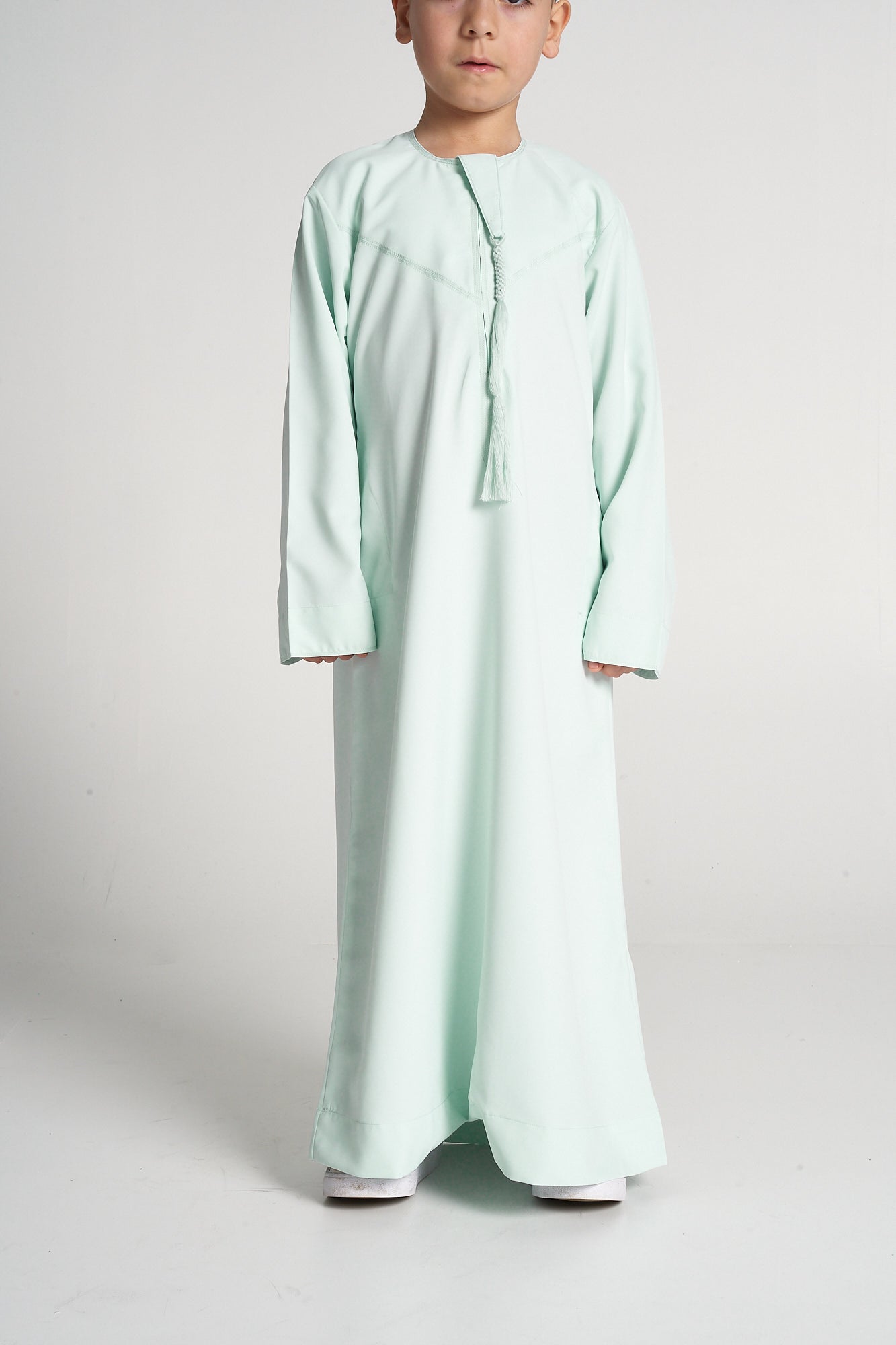 Kids Pistachio Emirati Thobe