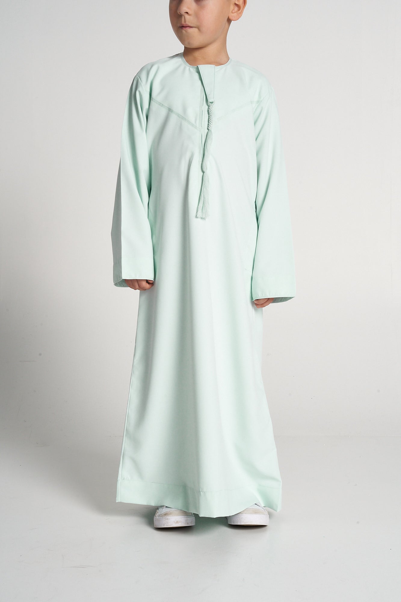 Kids Pistachio Emirati Thobe