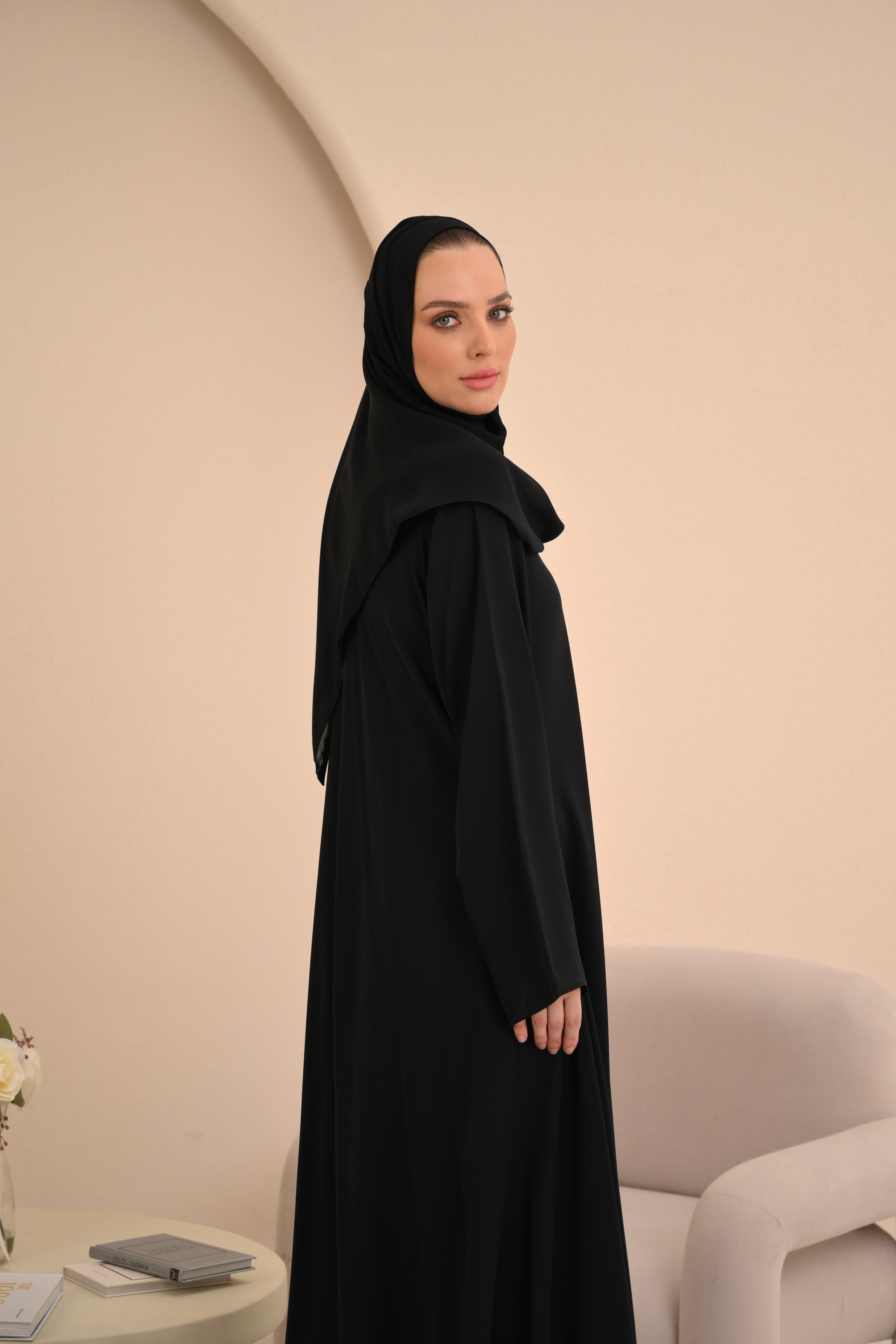 Black Umbrella Abaya