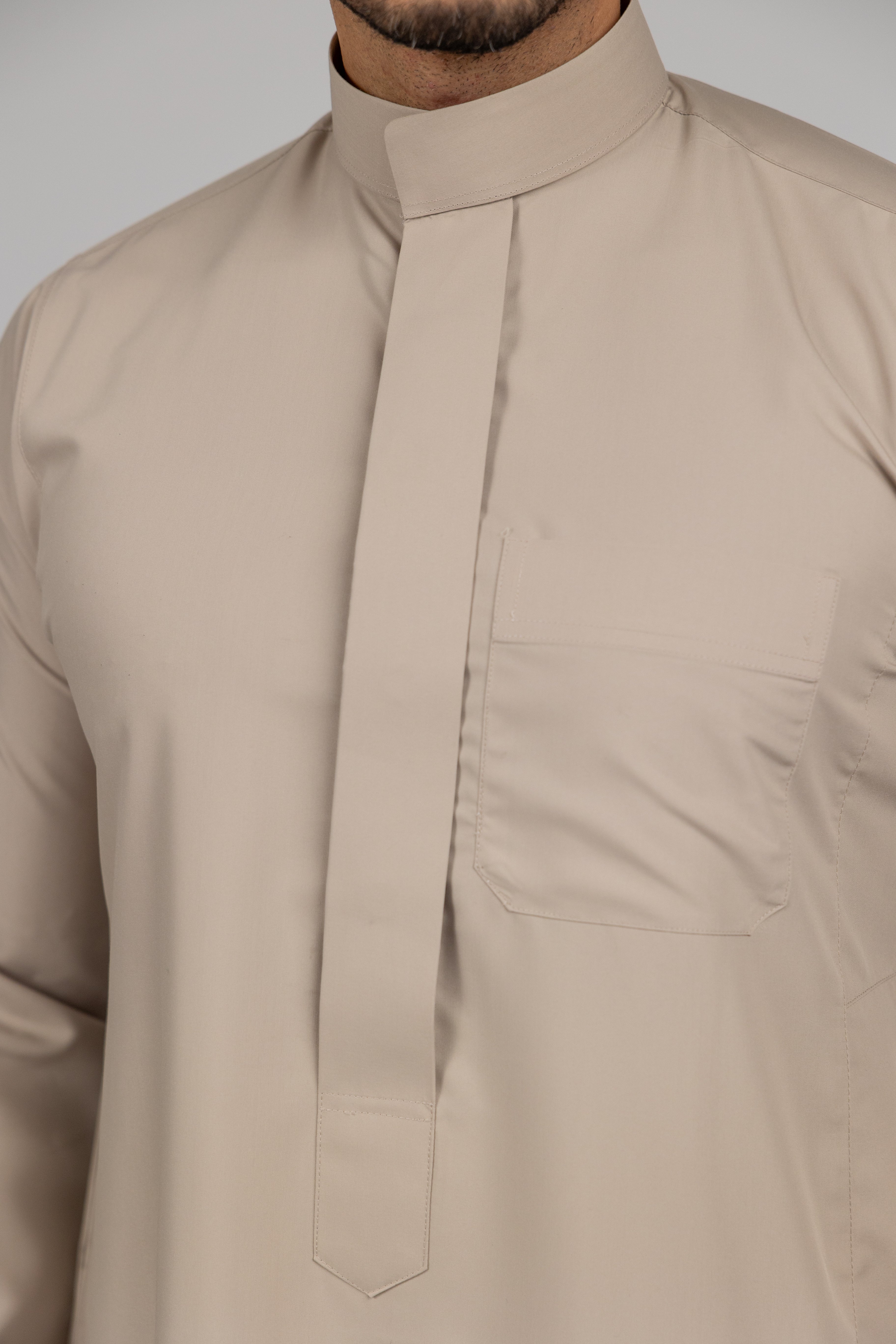 Beige Al-Aseel Thobe