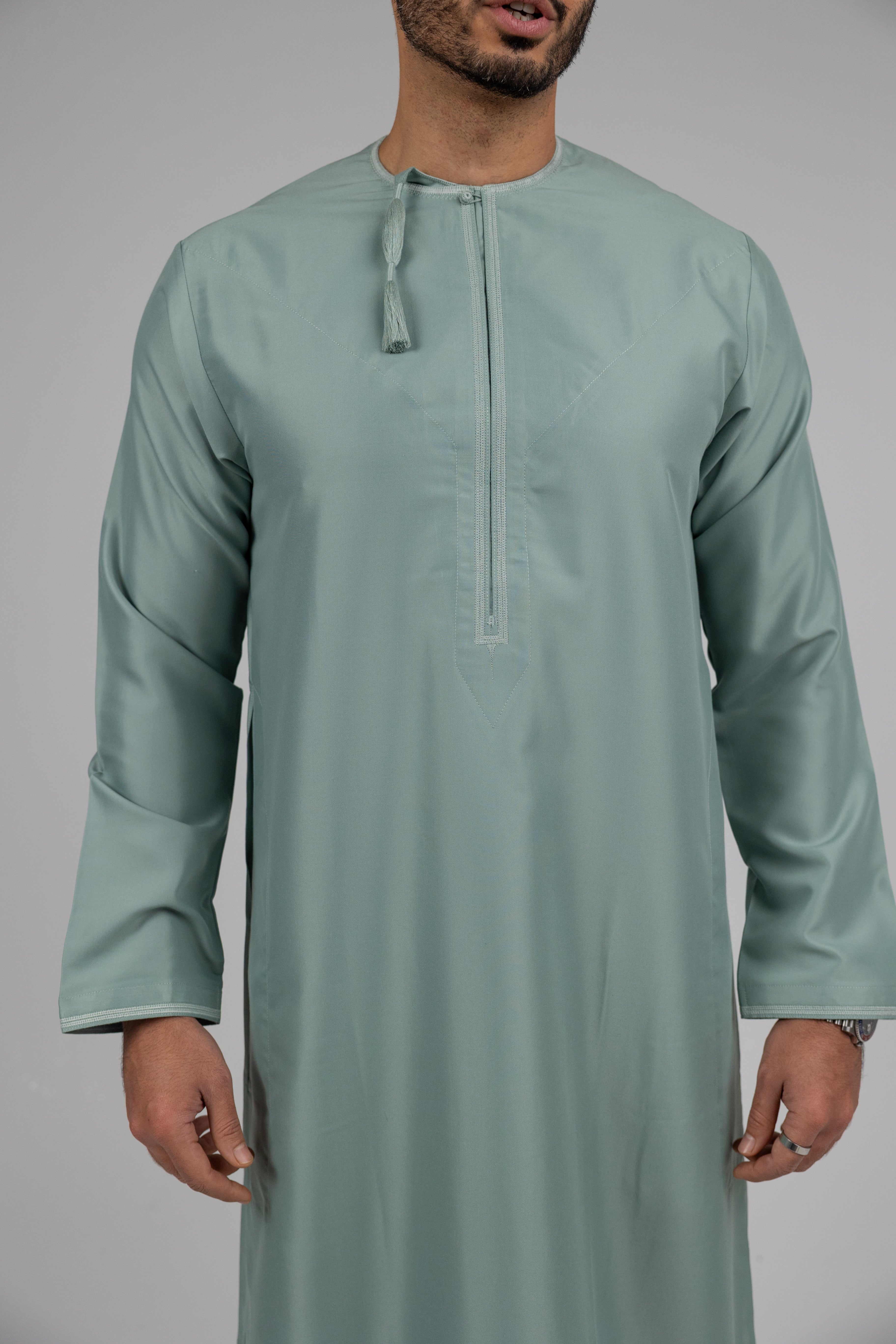 Mint Green Omani Thobe