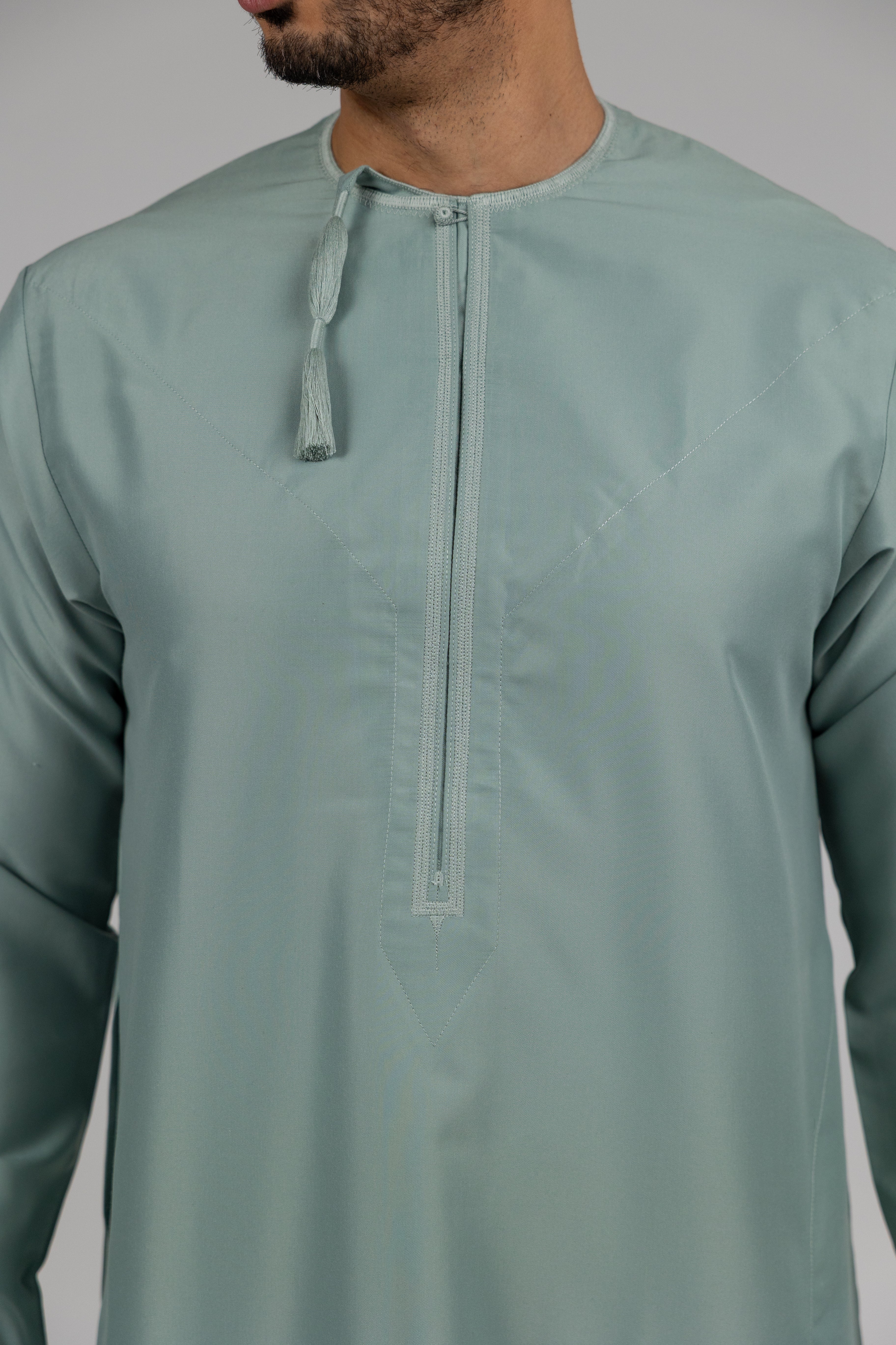 Mint Green Omani Thobe