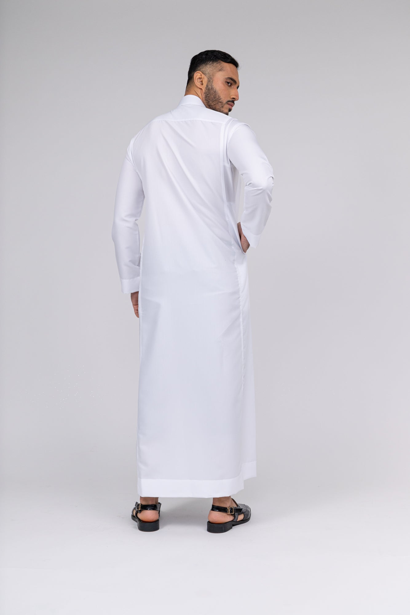 White Al Aseel Thobe
