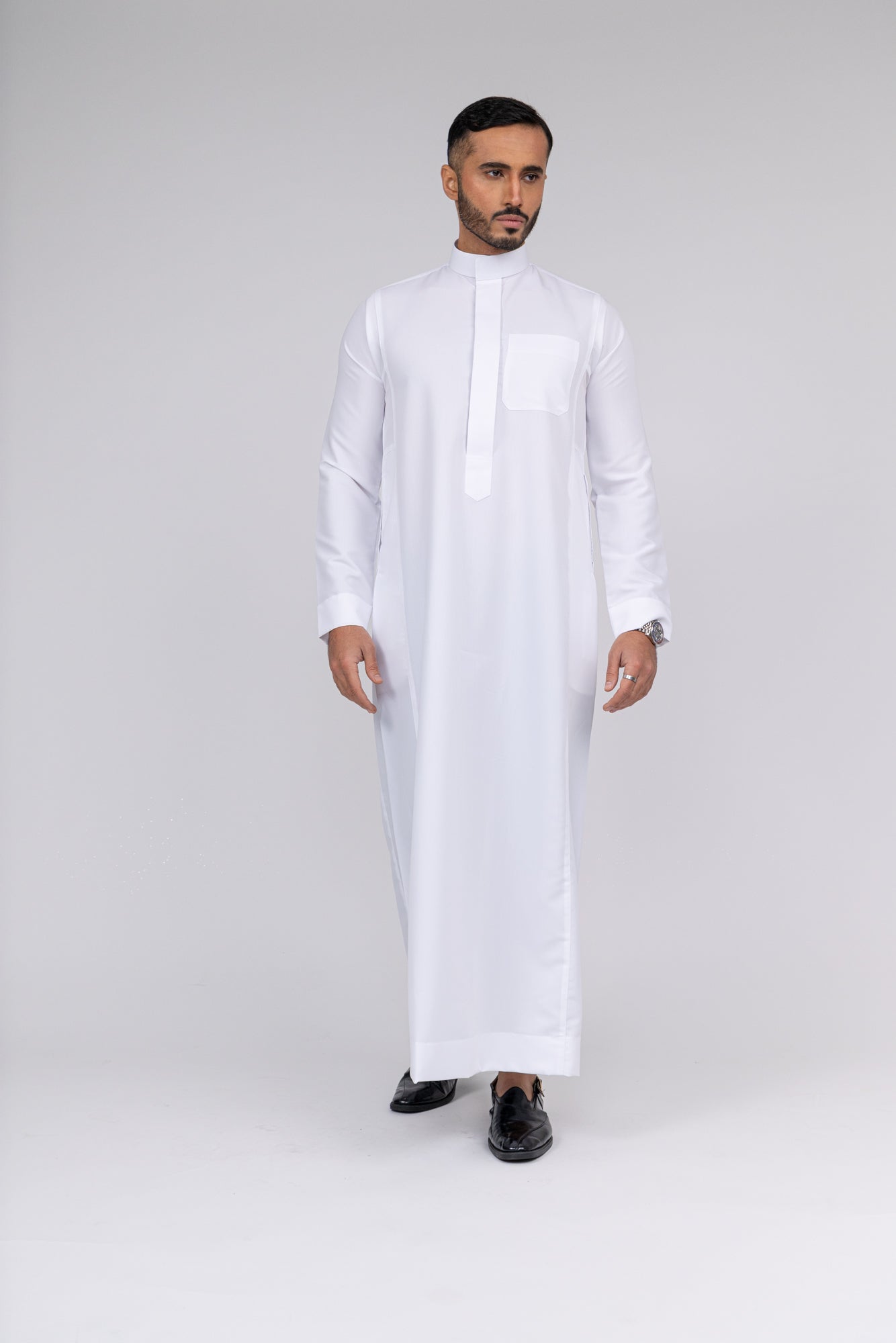 White Al Aseel Thobe