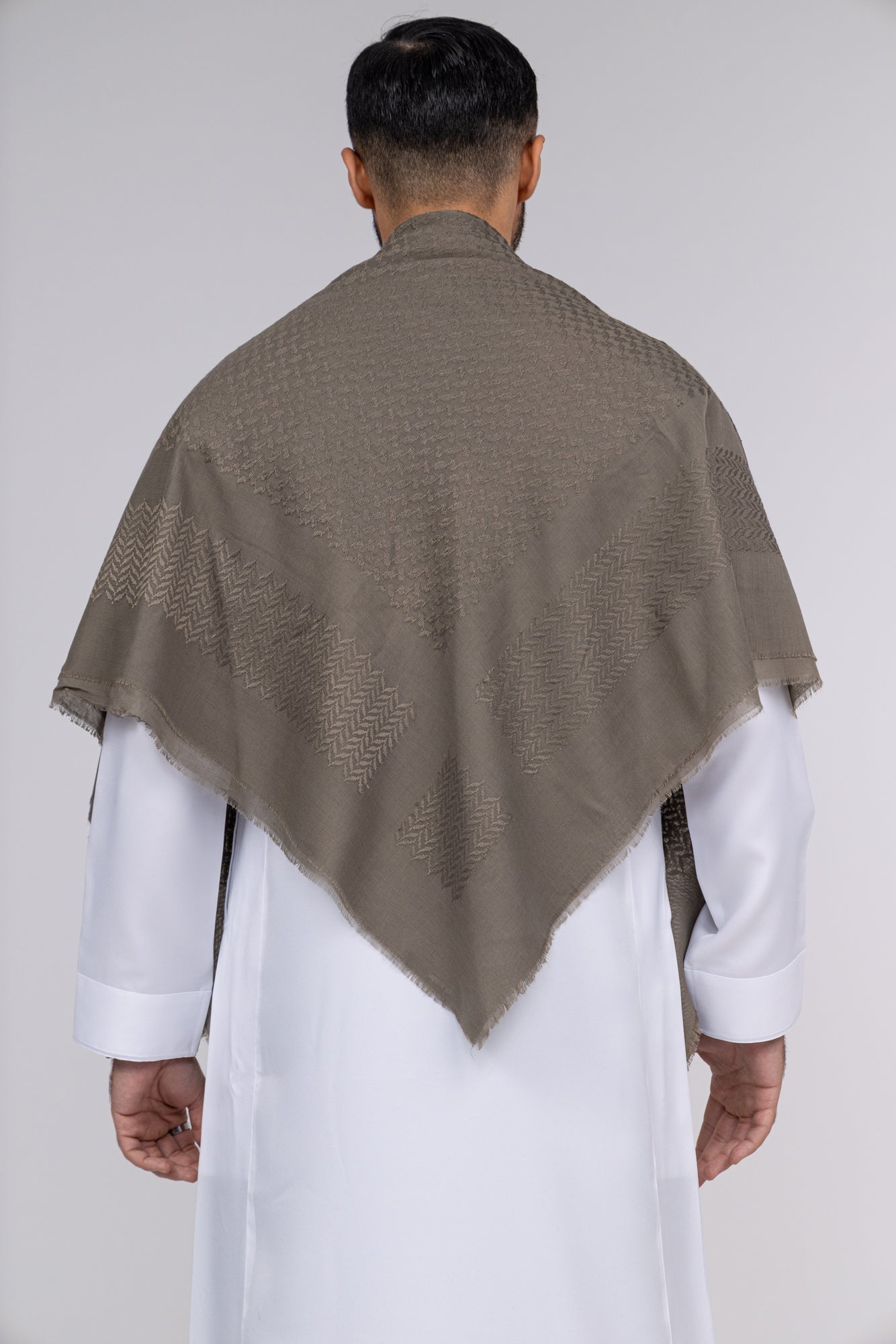 Olive Khaki Arab Shemagh Headscarf