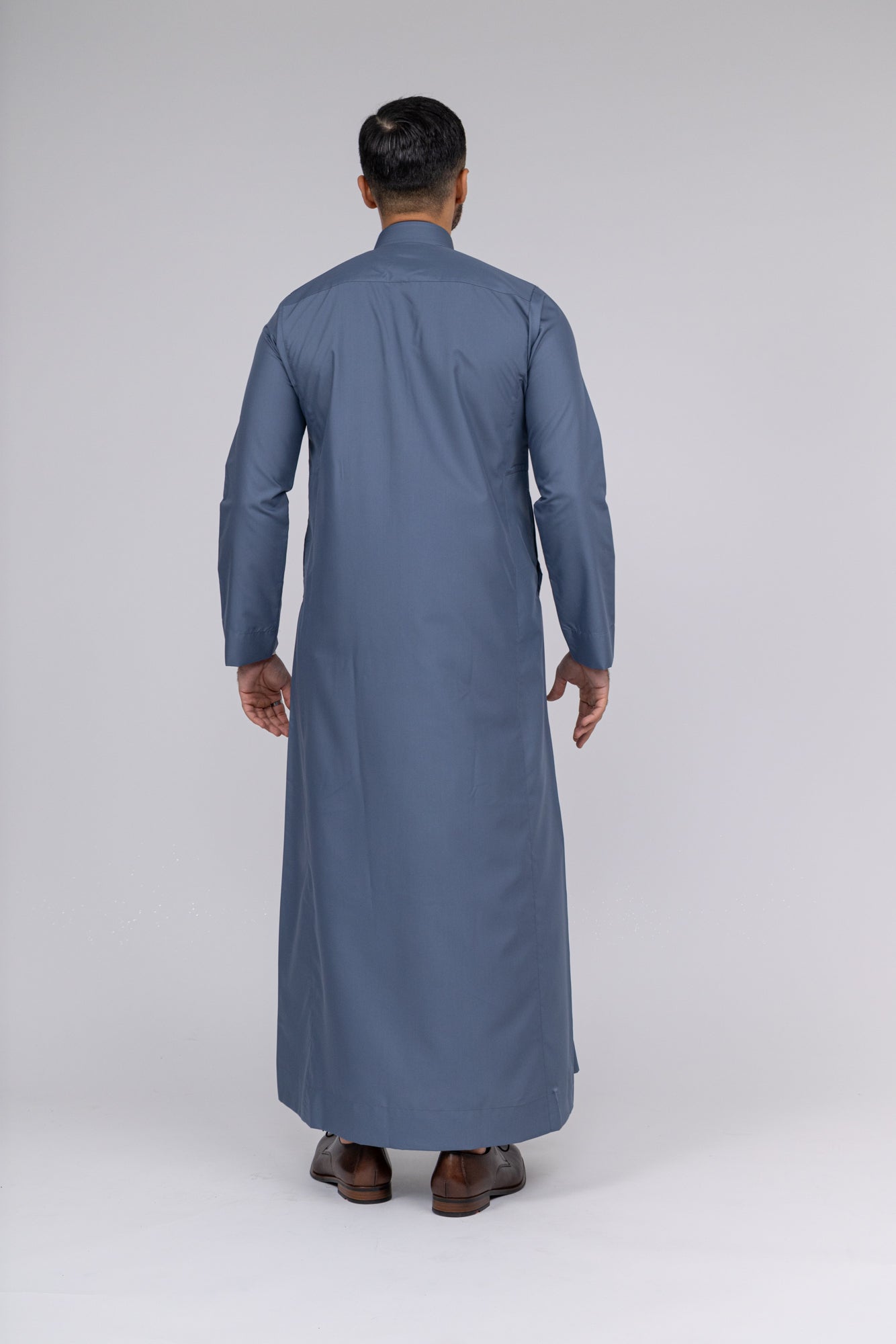 Grey Al-Aseel Thobe