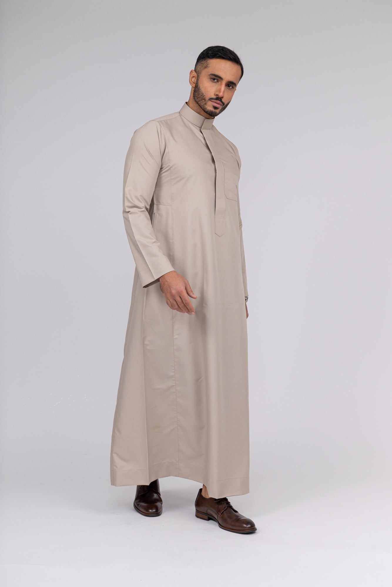 Beige Al-Aseel Thobe