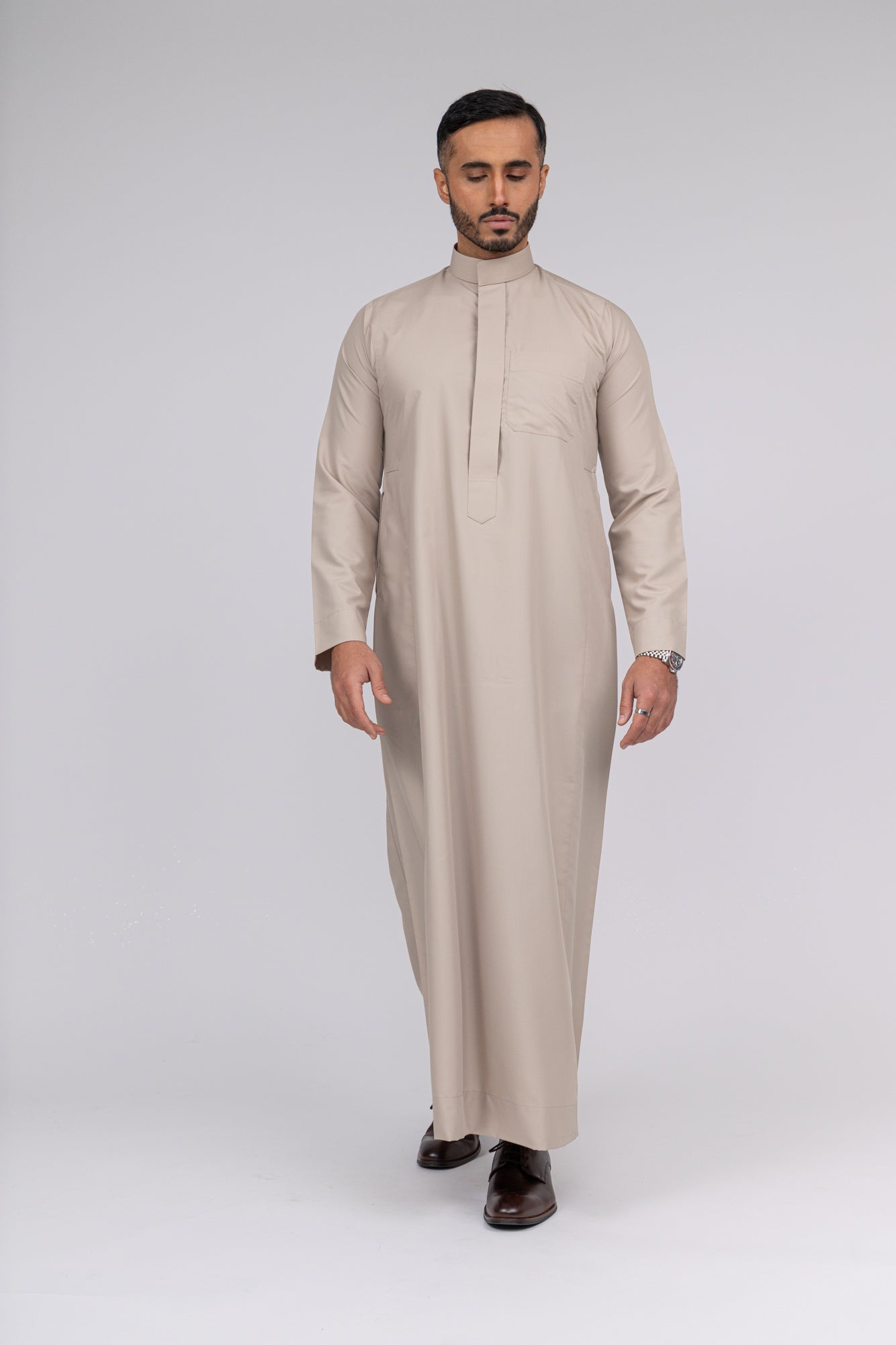 Beige Al-Aseel Thobe