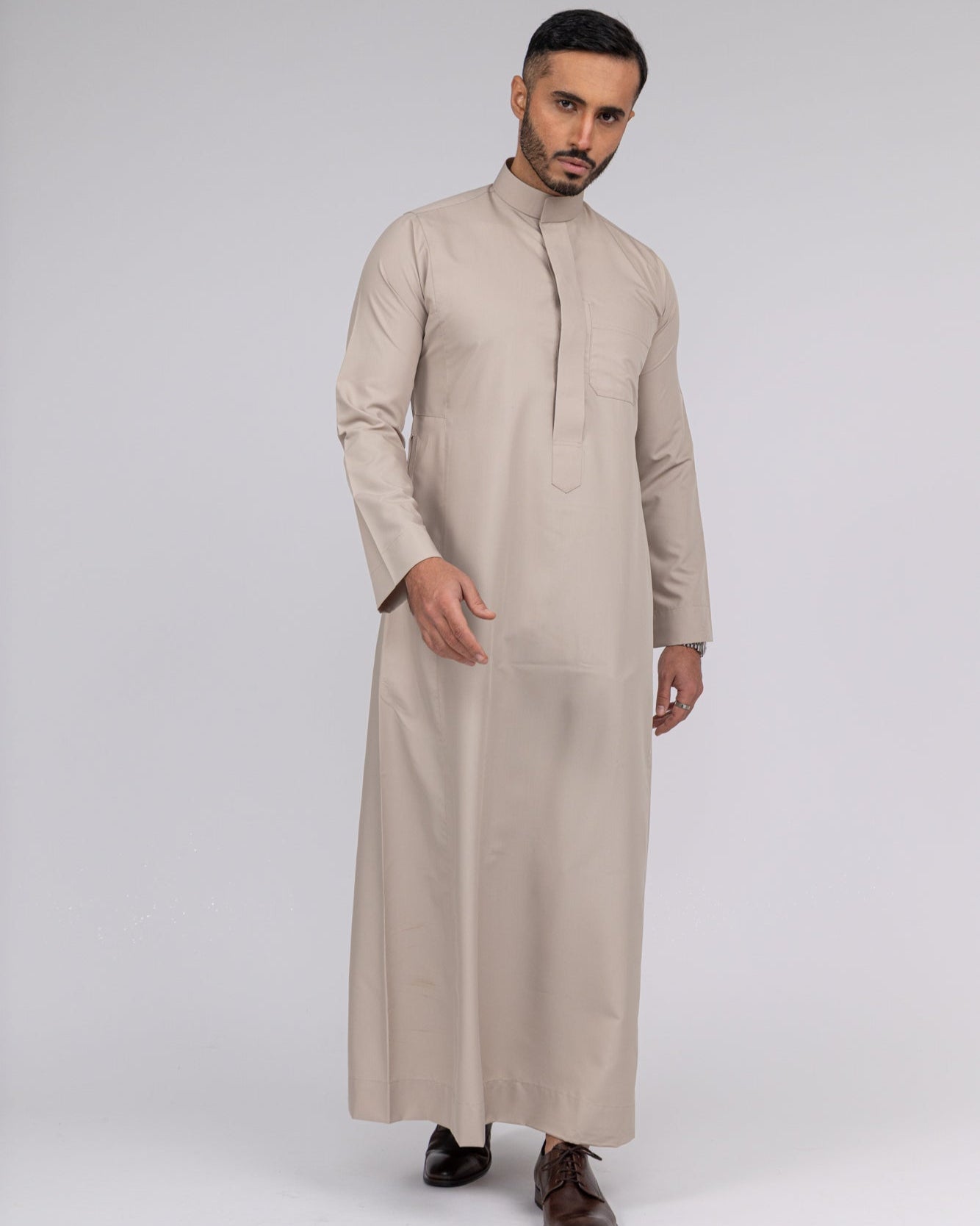 Beige Al-Aseel Thobe