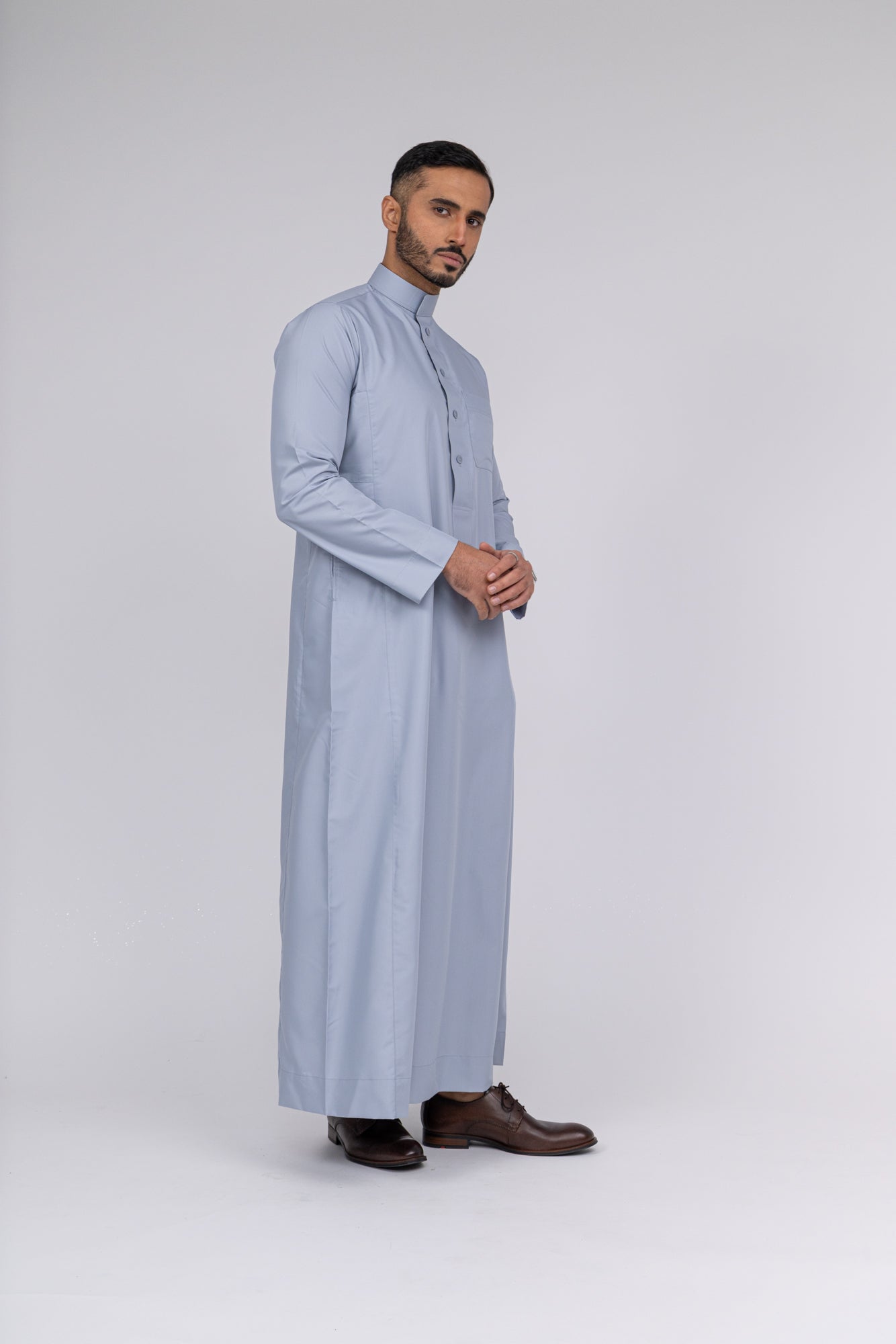 Silver Al-Aseel Thobe