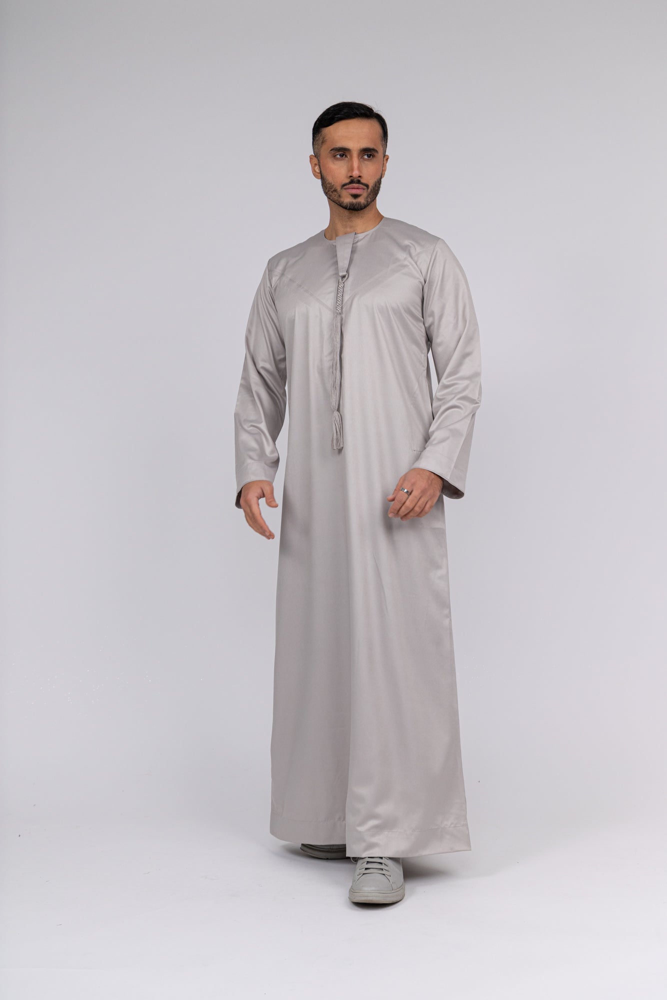 Stone Beige Emirati Thobe