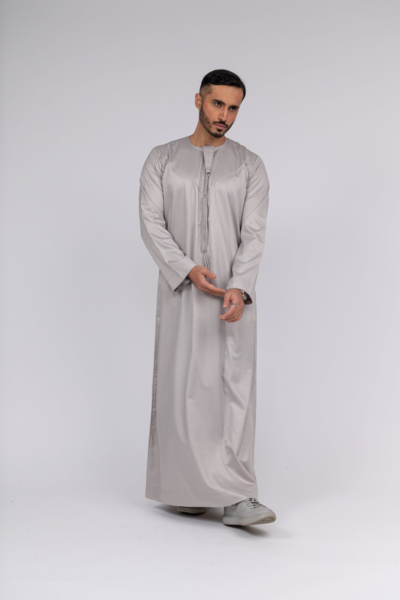 Stone Beige Emirati Thobe
