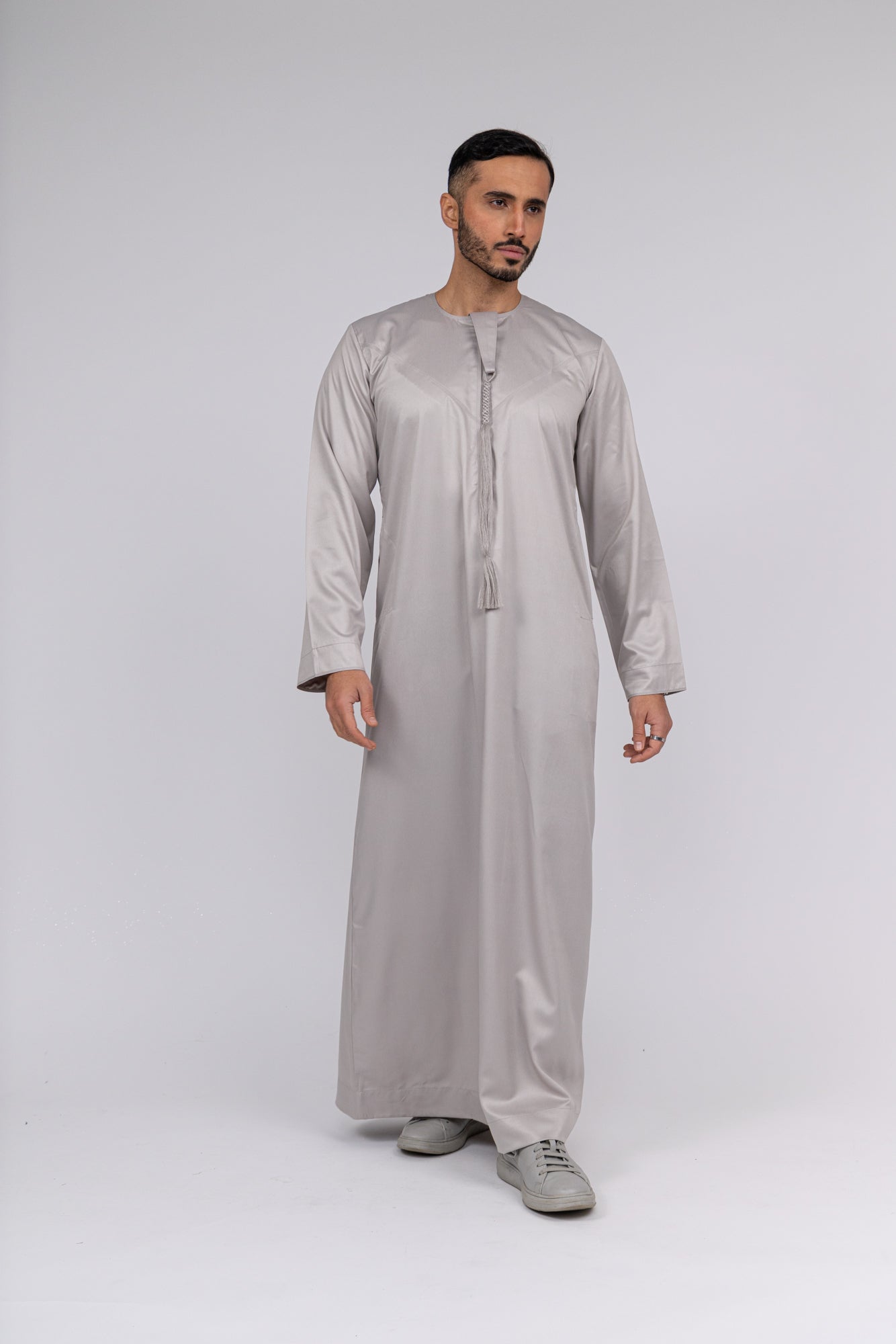 Stone Beige Emirati Thobe