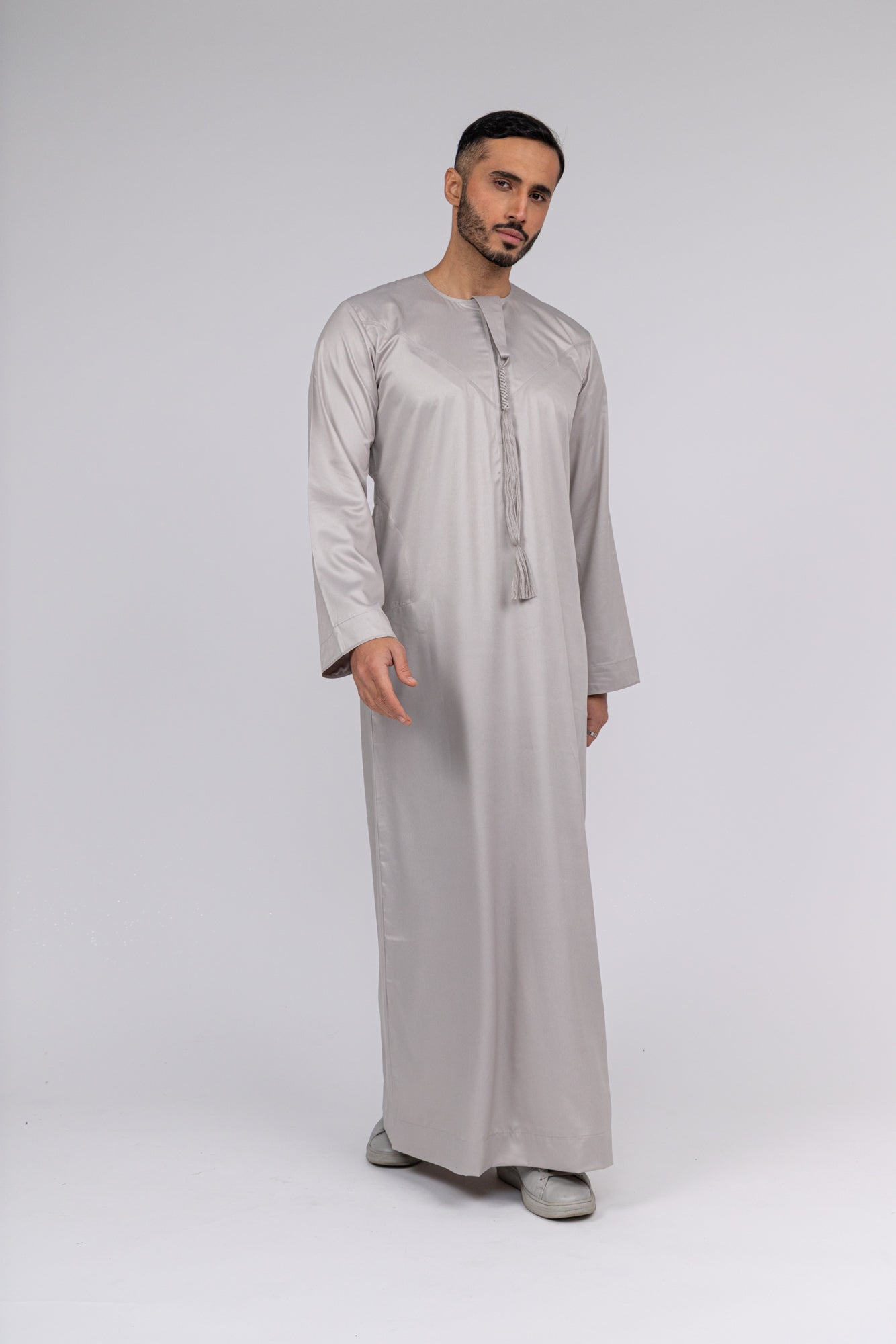 Stone Beige Emirati Thobe