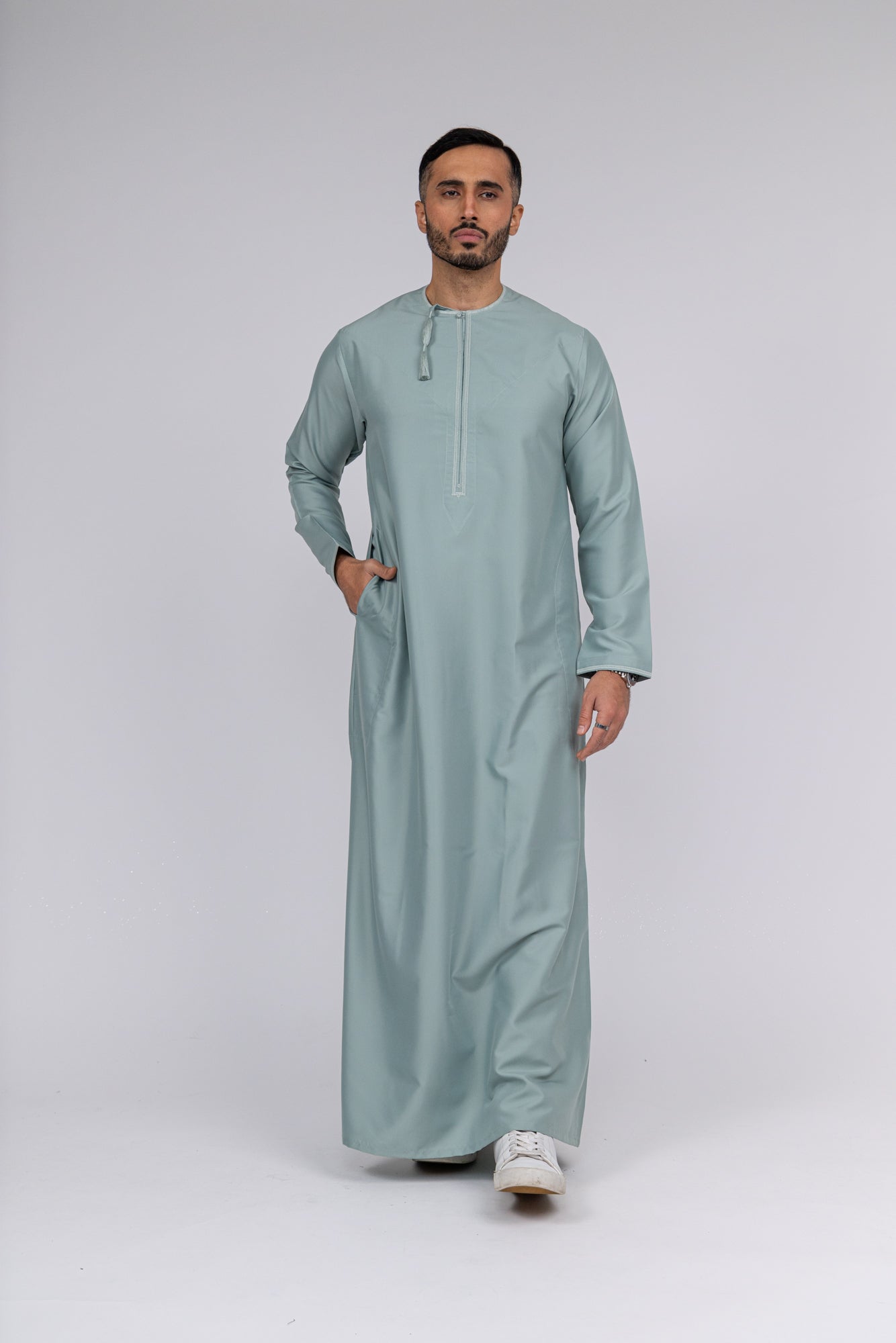 Mint Green Omani Thobe
