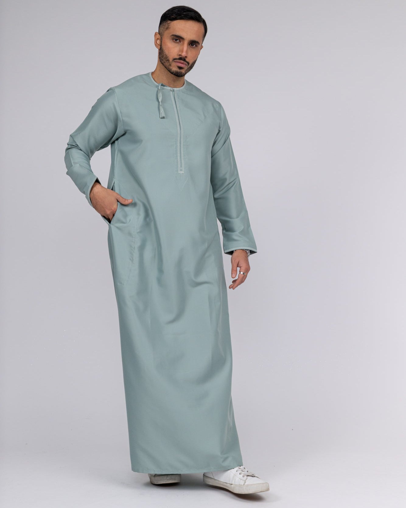 Mint Green Omani Thobe