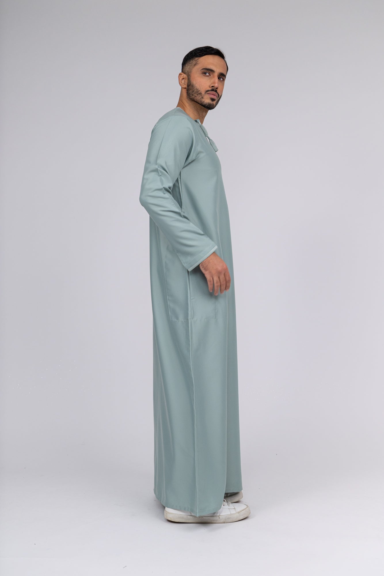 Mint Green Omani Thobe