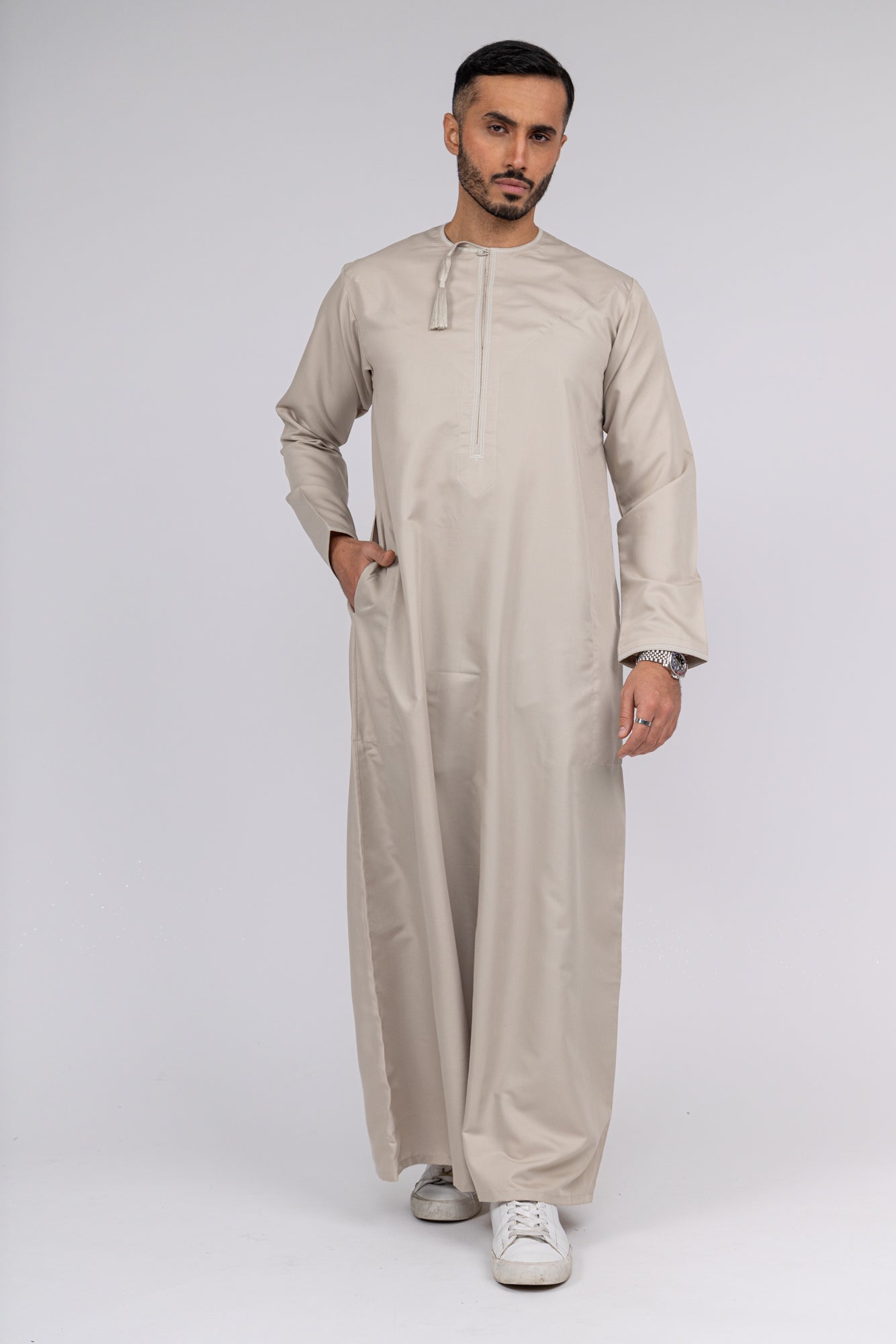 Beige Omani Thobe