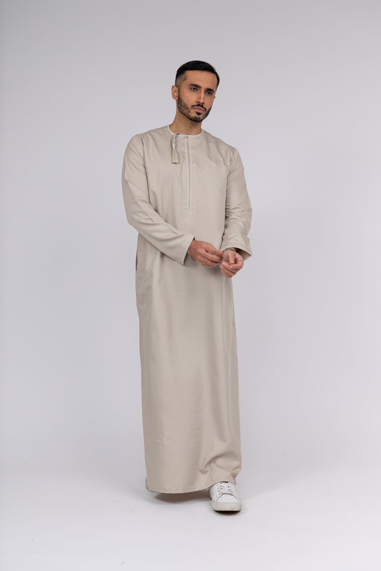 Beige Omani Thobe