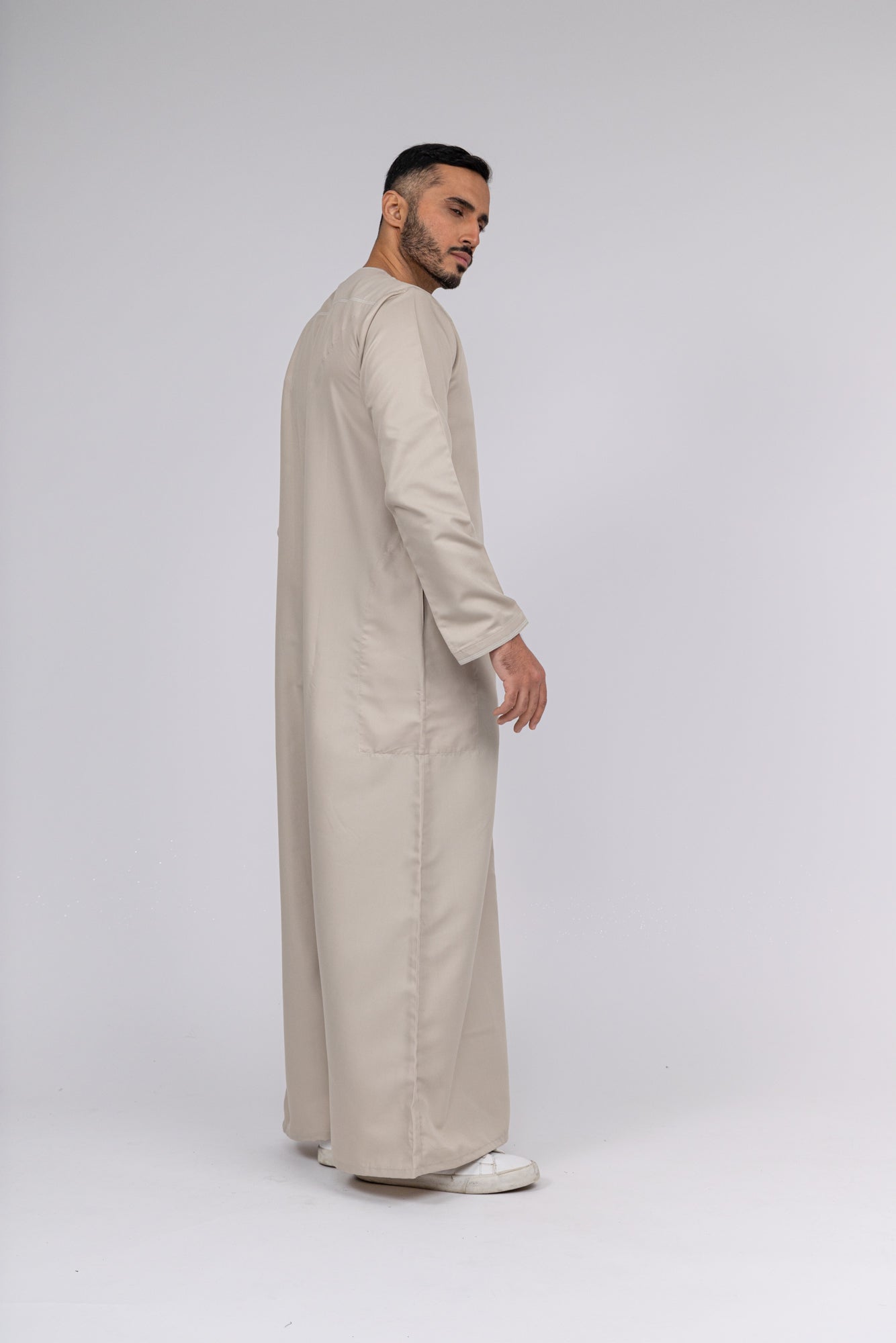 Beige Omani Thobe